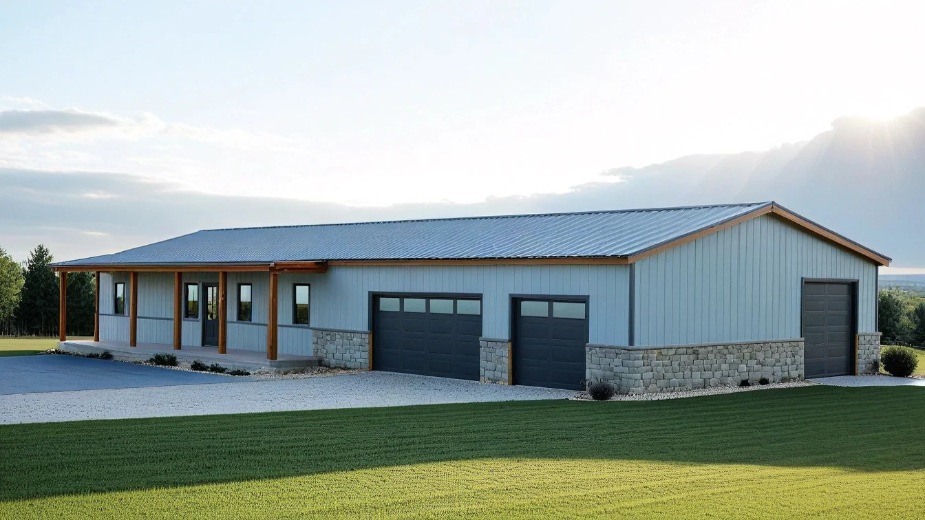 PL-62001 Greenbrush Barndominium House Plan - Image 10