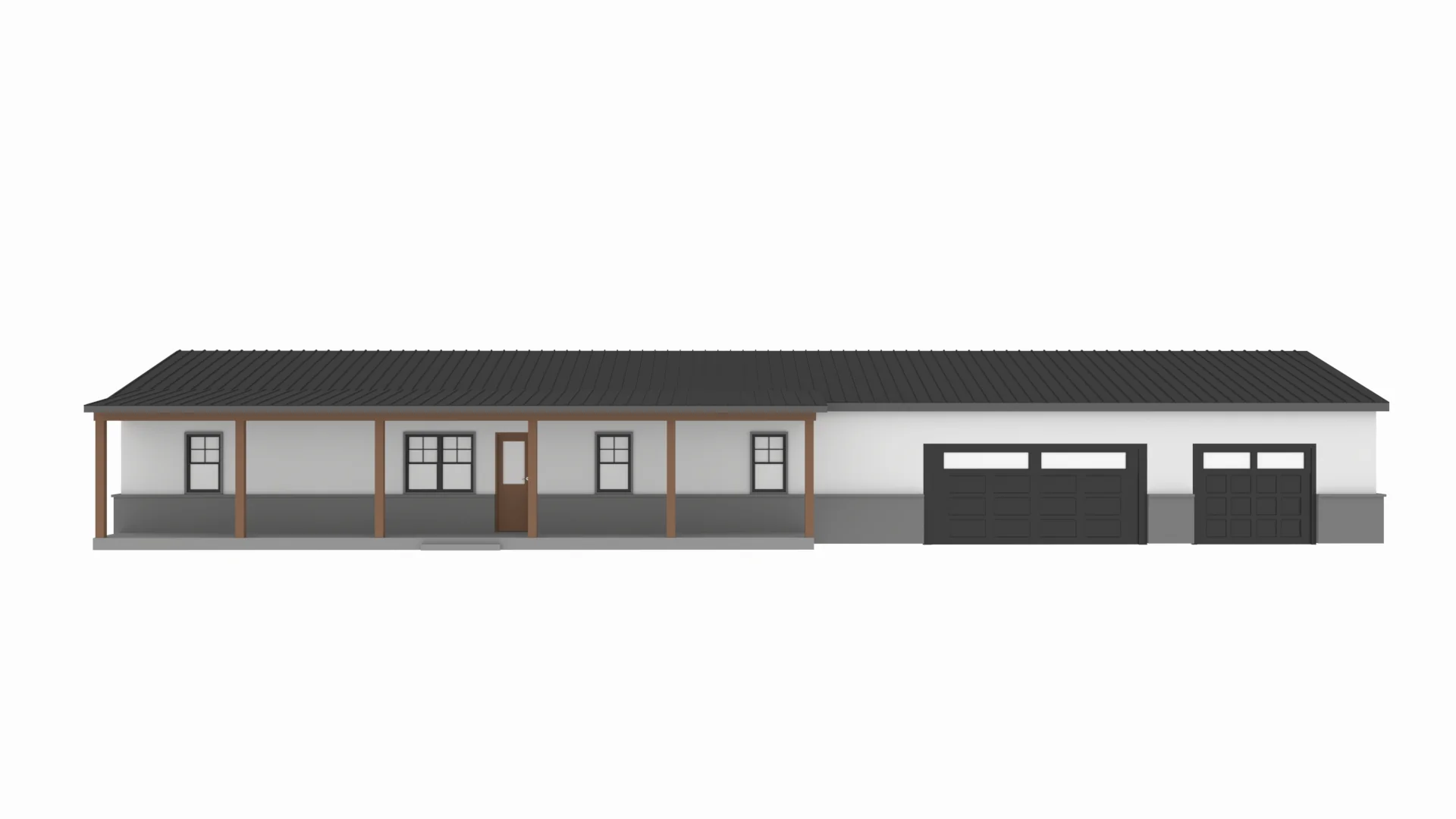 PL-62001 Greenbrush Barndominium House Plan - Image 5