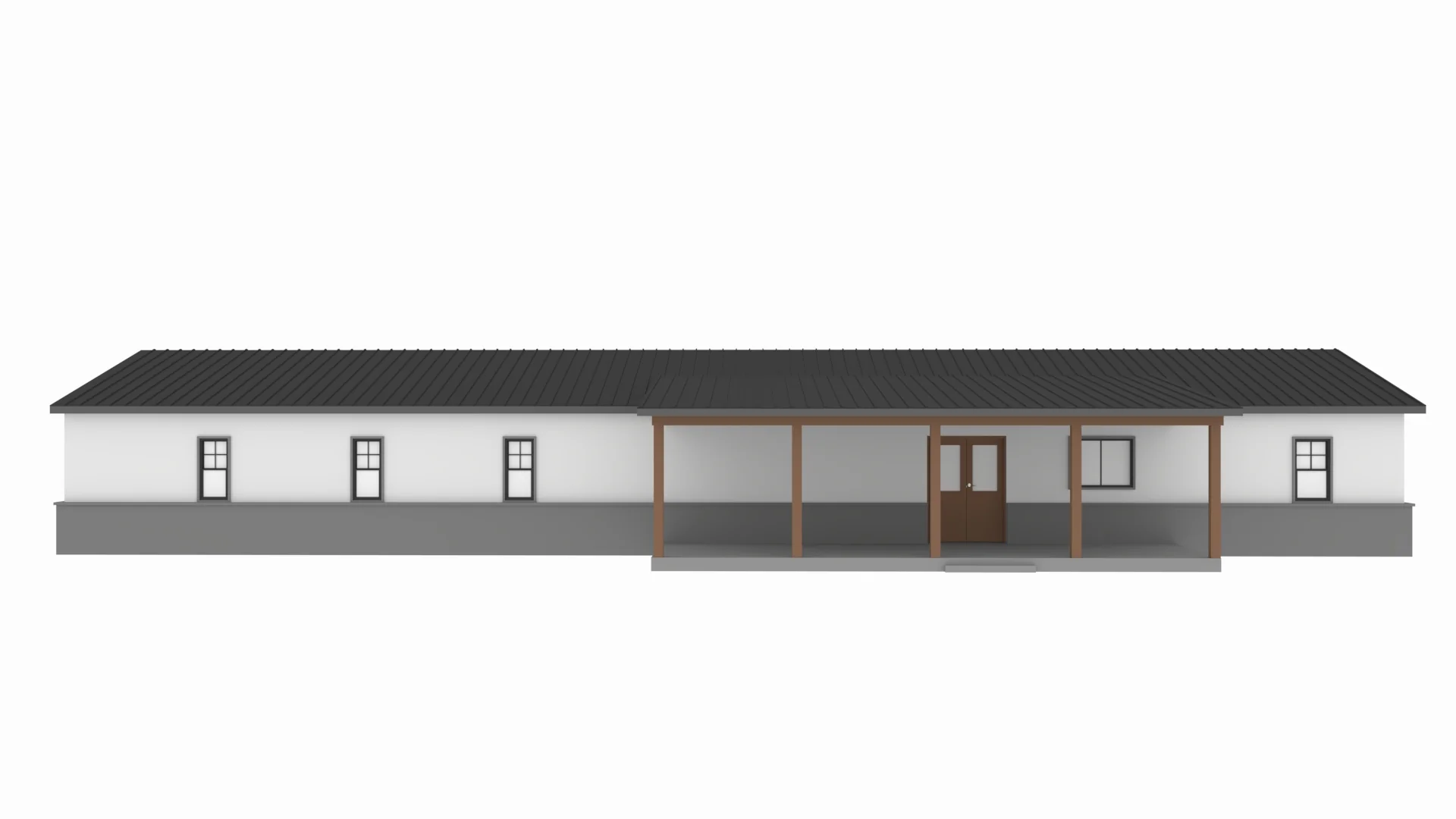 PL-62001 Greenbrush Barndominium House Plan - Image 7
