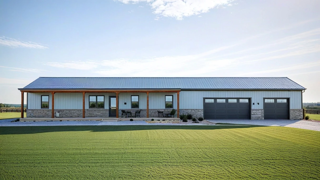 PL-62001 Greenbrush Barndominium House Plan - Image 9