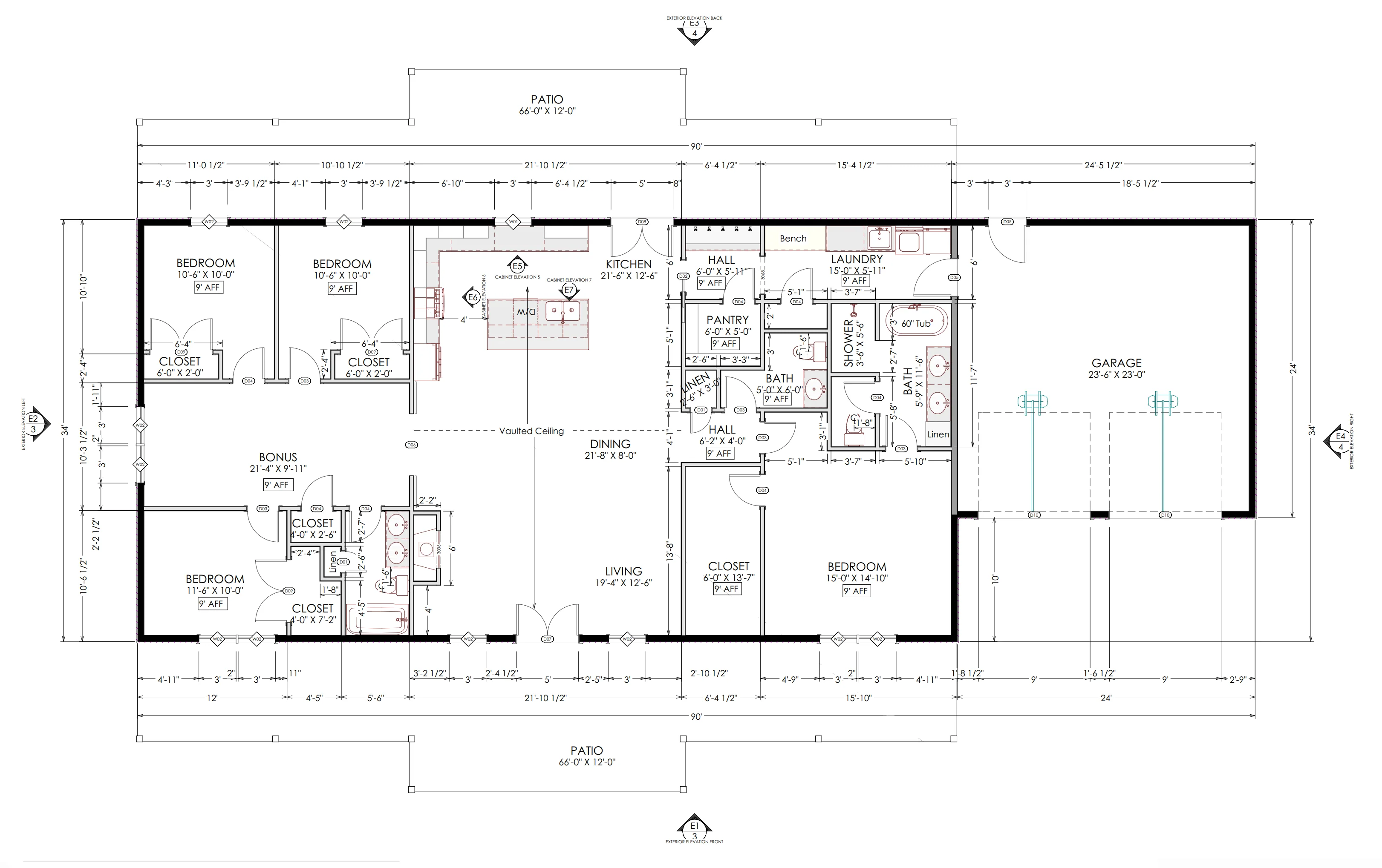 HC-24003 Magnolia Barndominium House Plan - Image 14