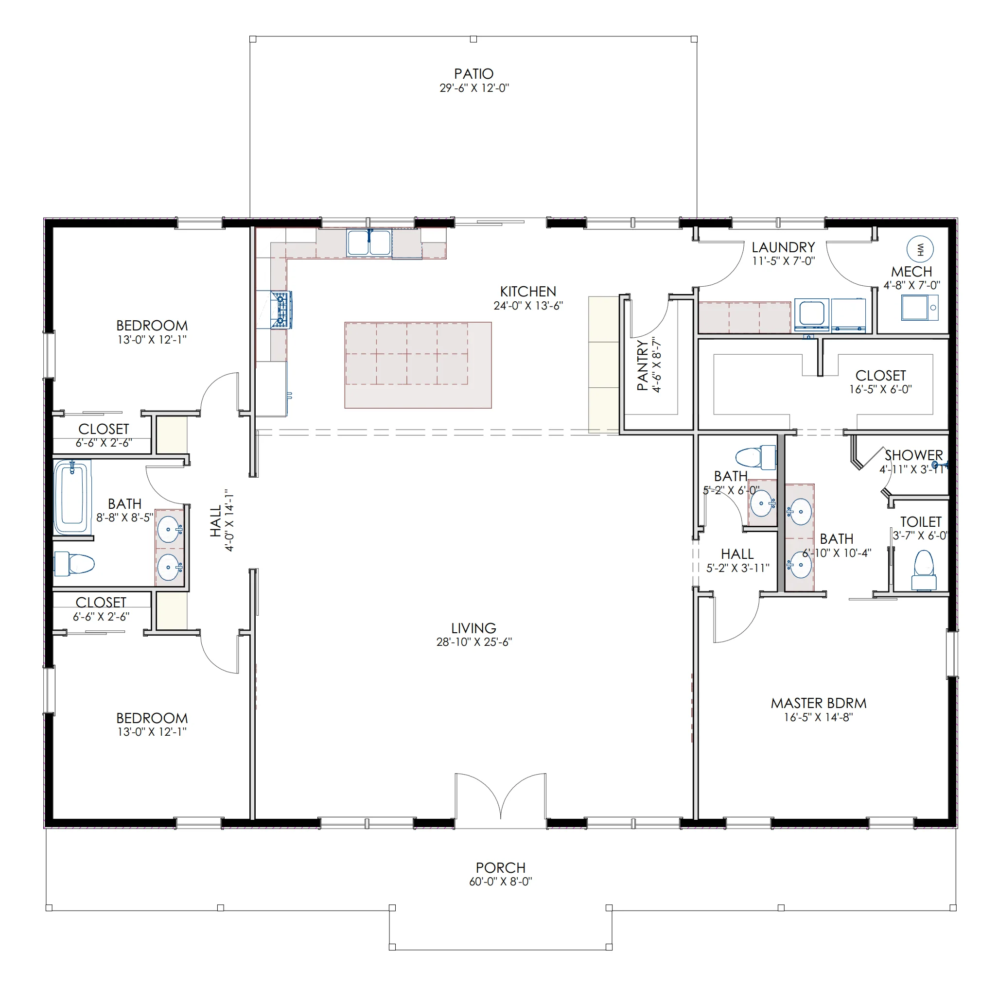 HC-24004 Hastings Barndominium House Plan - Image 10