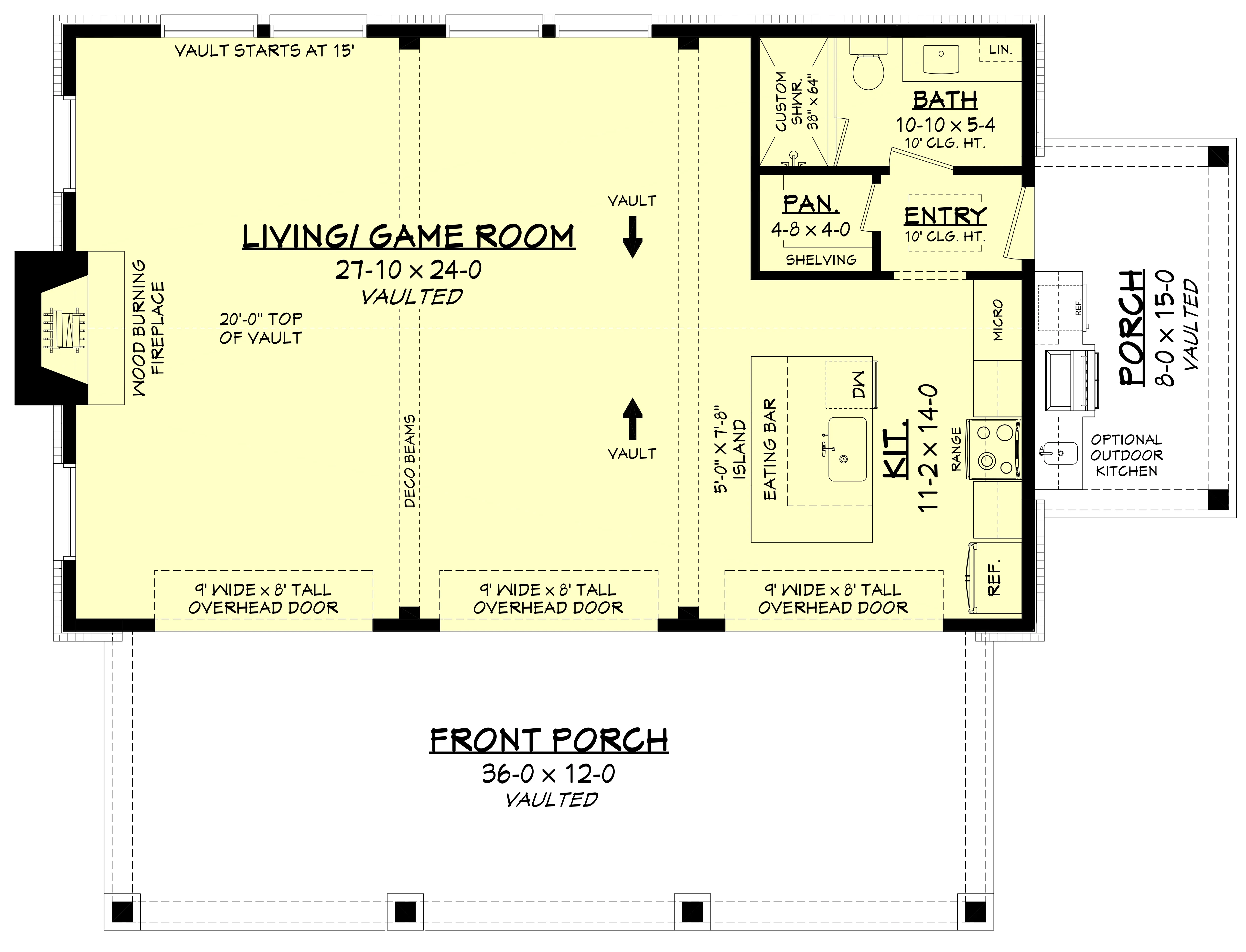 HPZ-22001 Lucille Barndominium Plan - Image 12