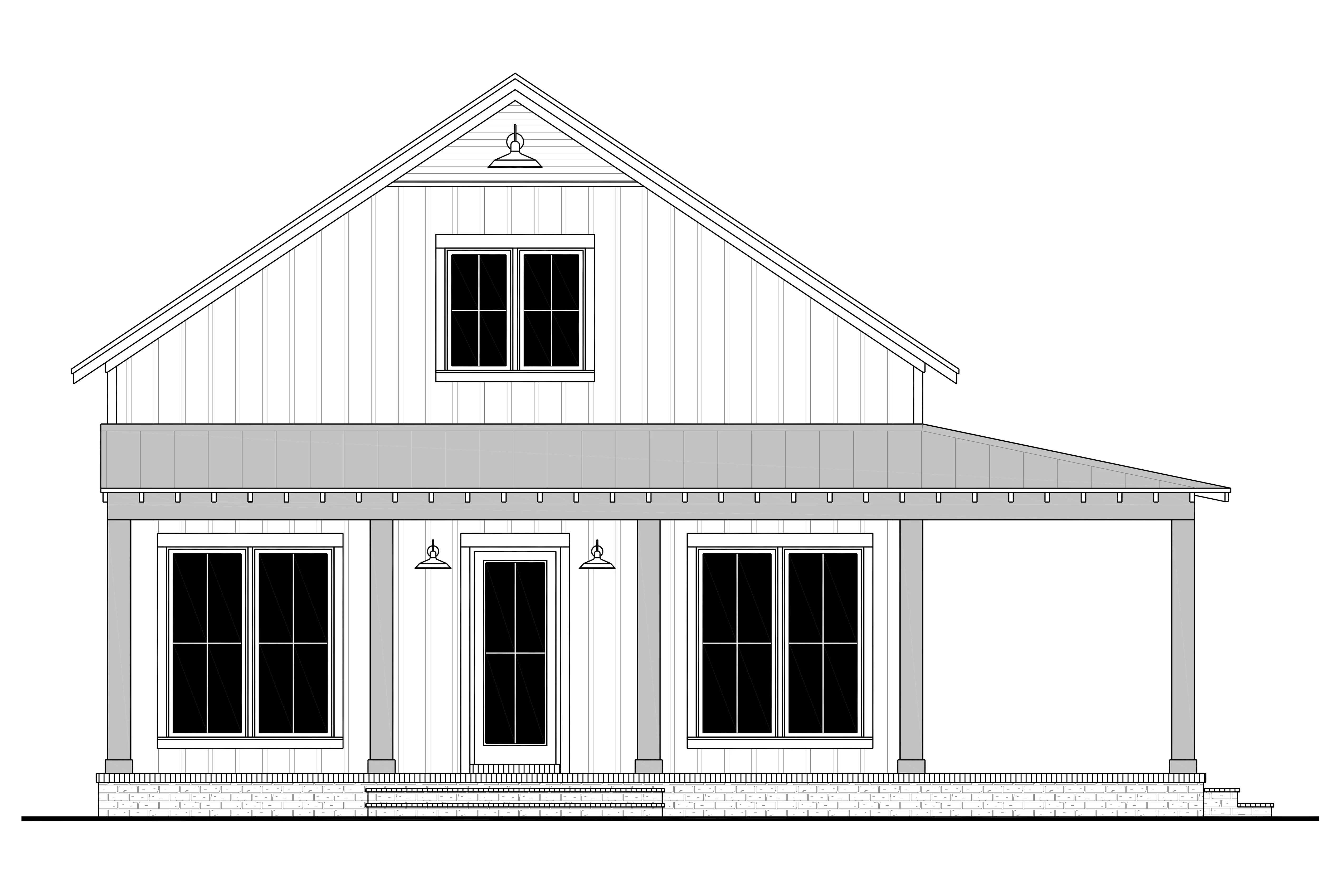 HPZ-22002 Caden Barndominium House Plan - Image 4