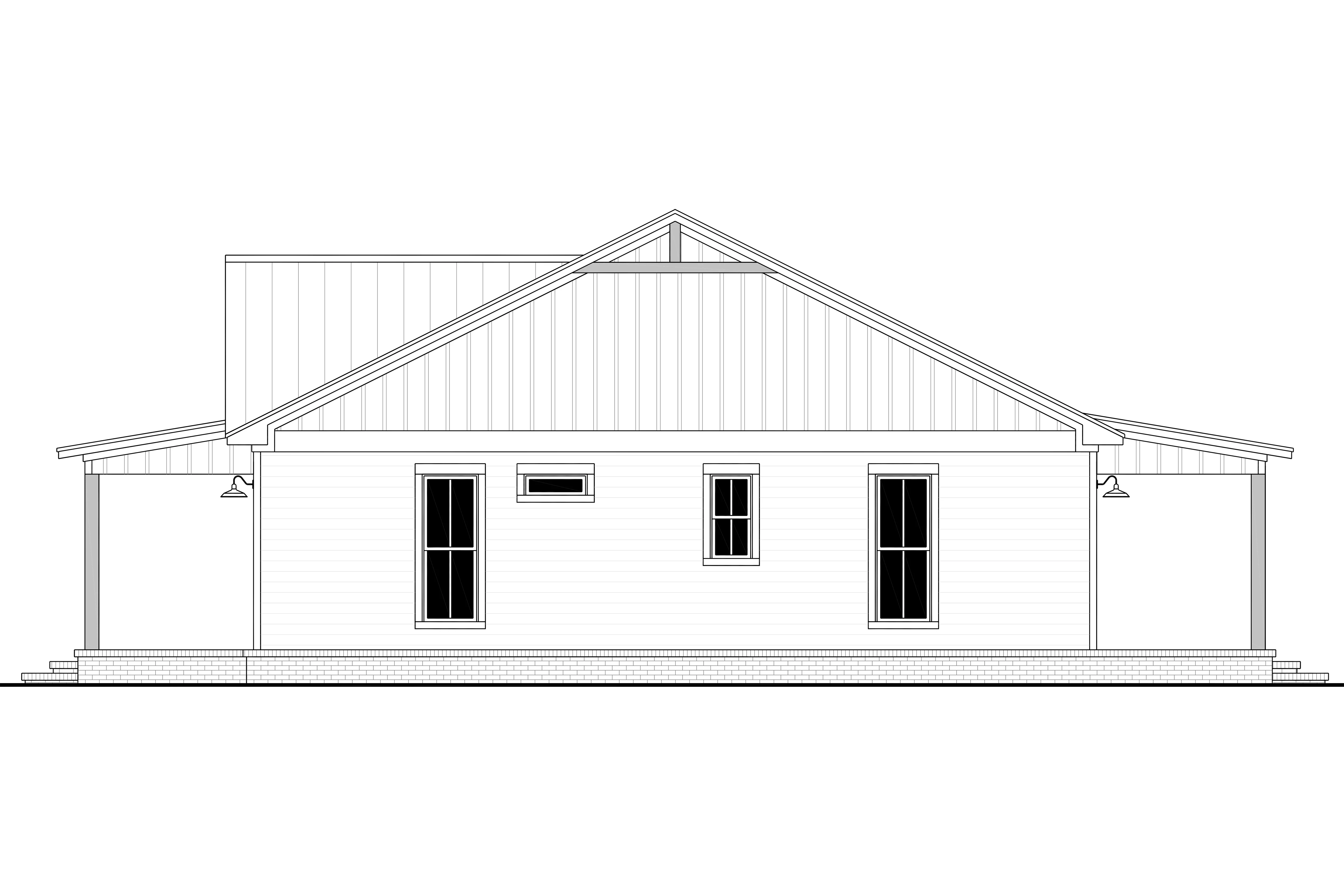 HPZ-22005 Daphne Barndominium House Plan - Image 10