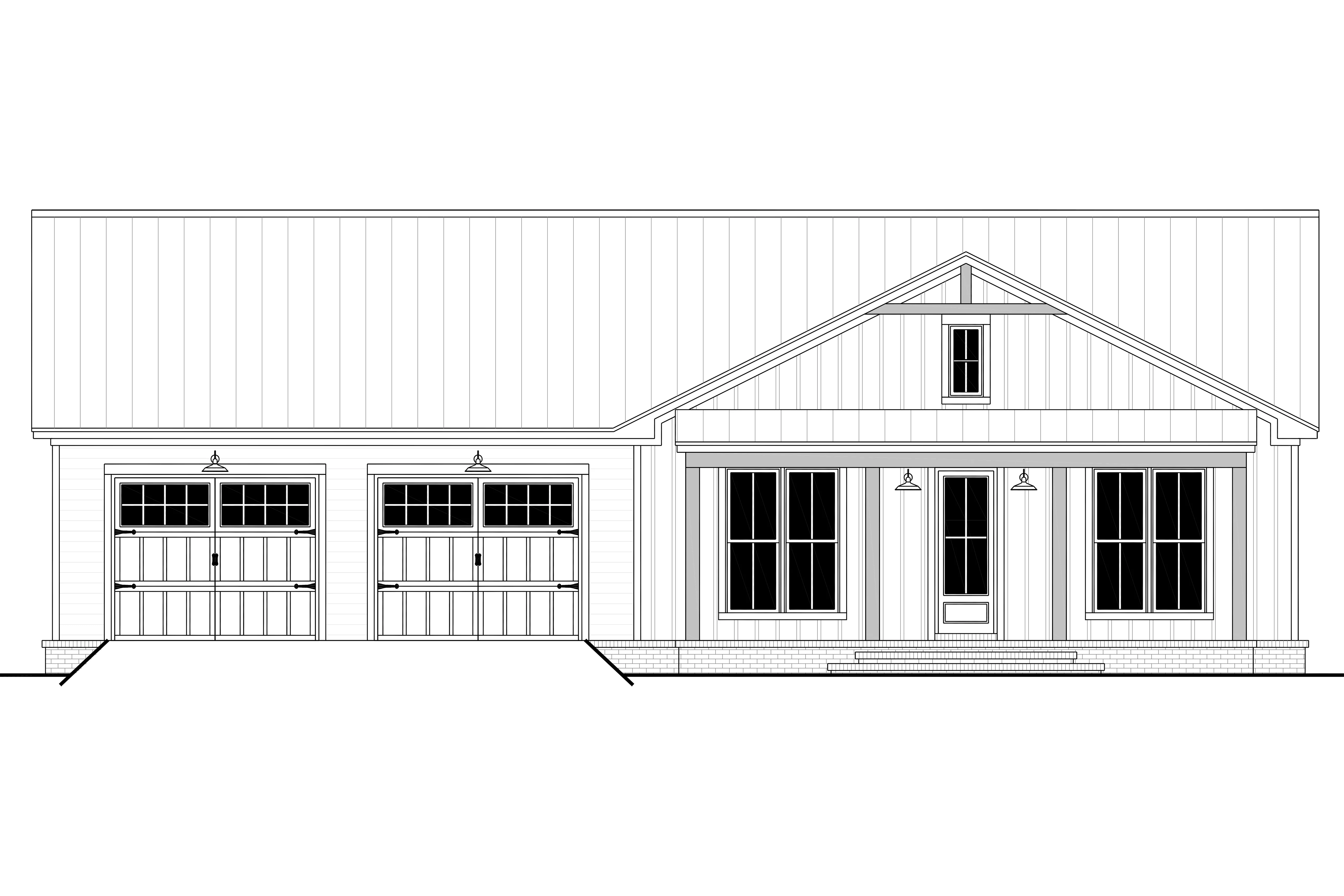 HPZ-22005 Daphne Barndominium House Plan - Image 7