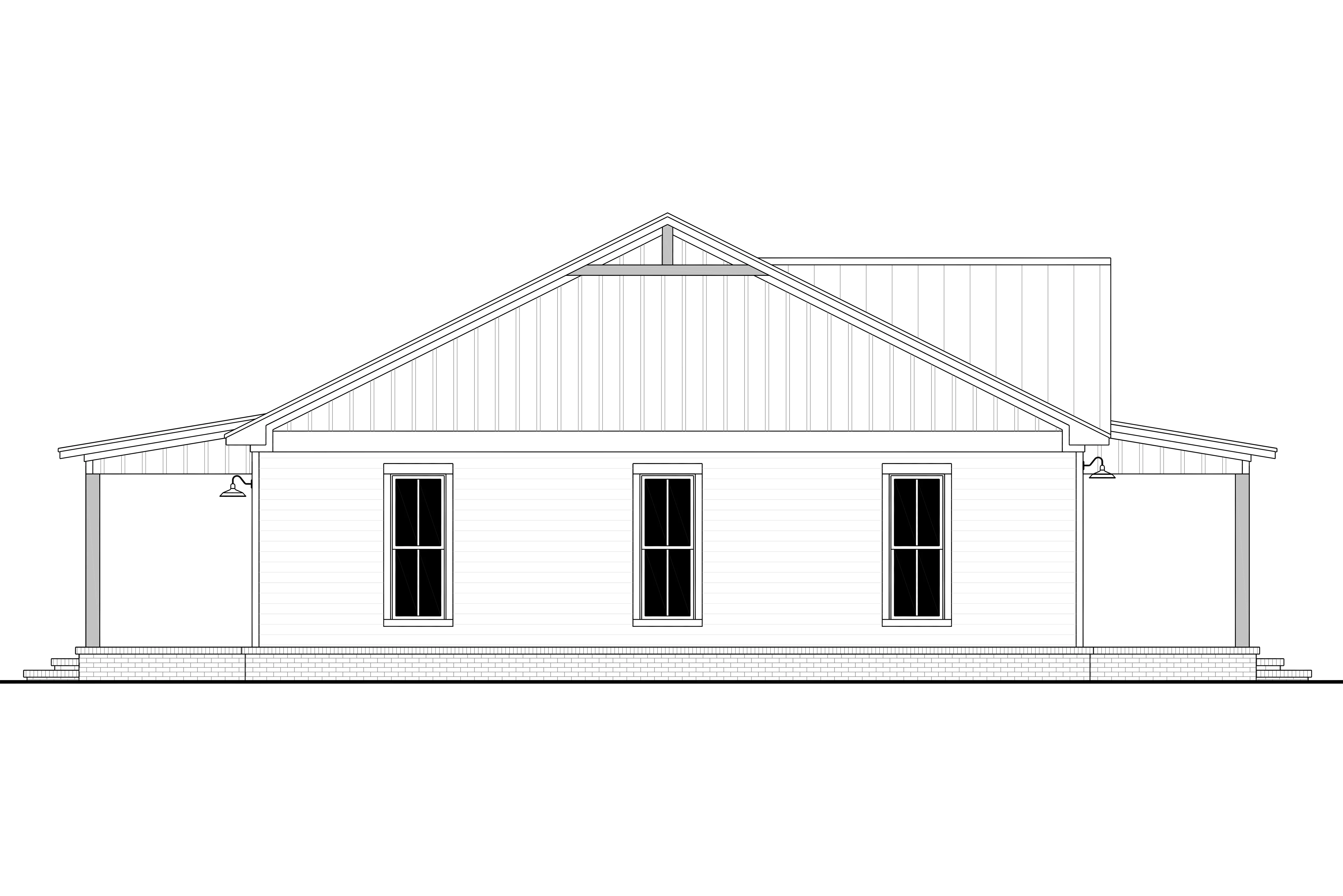 HPZ-22005 Daphne Barndominium House Plan - Image 8