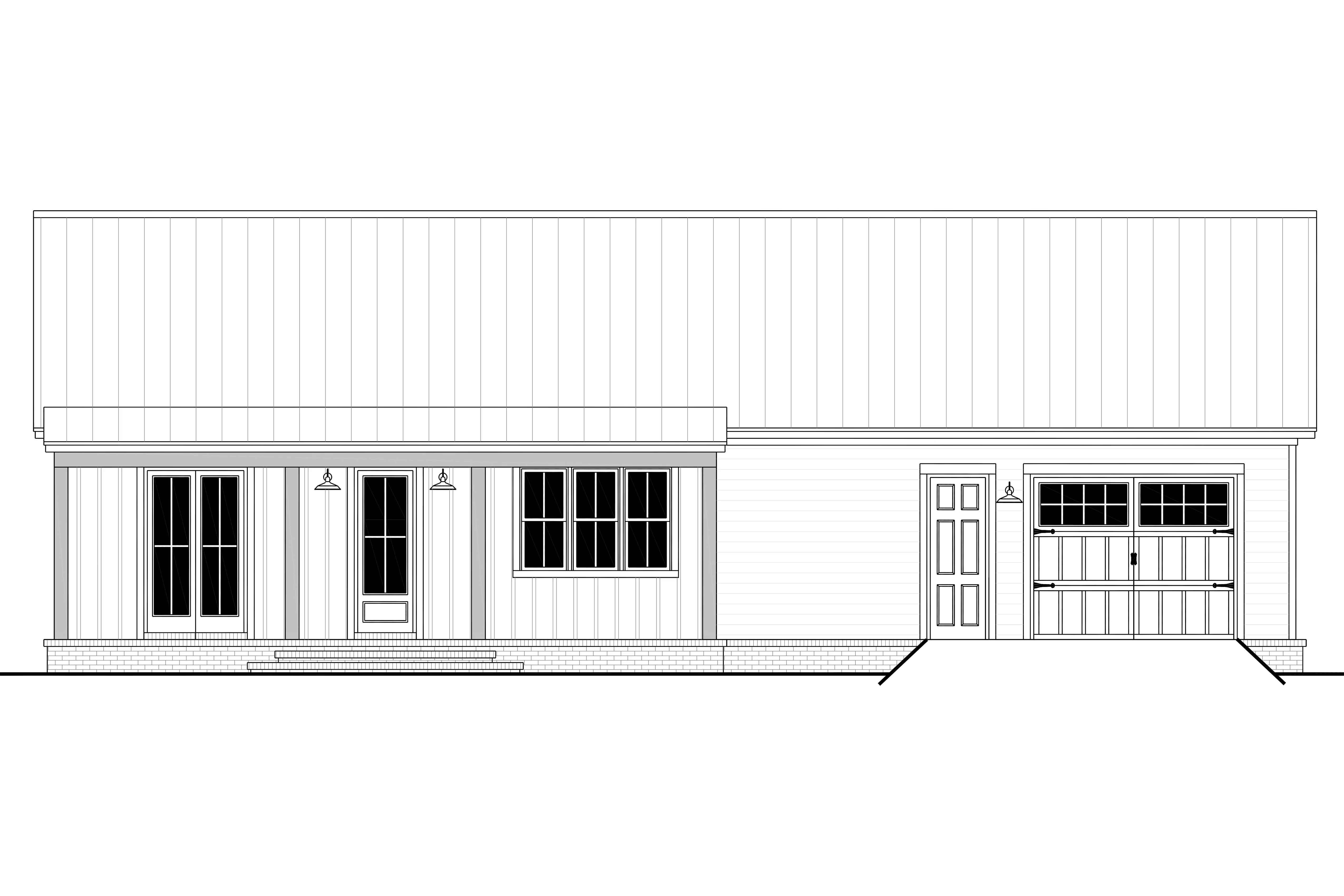HPZ-22005 Daphne Barndominium House Plan - Image 9
