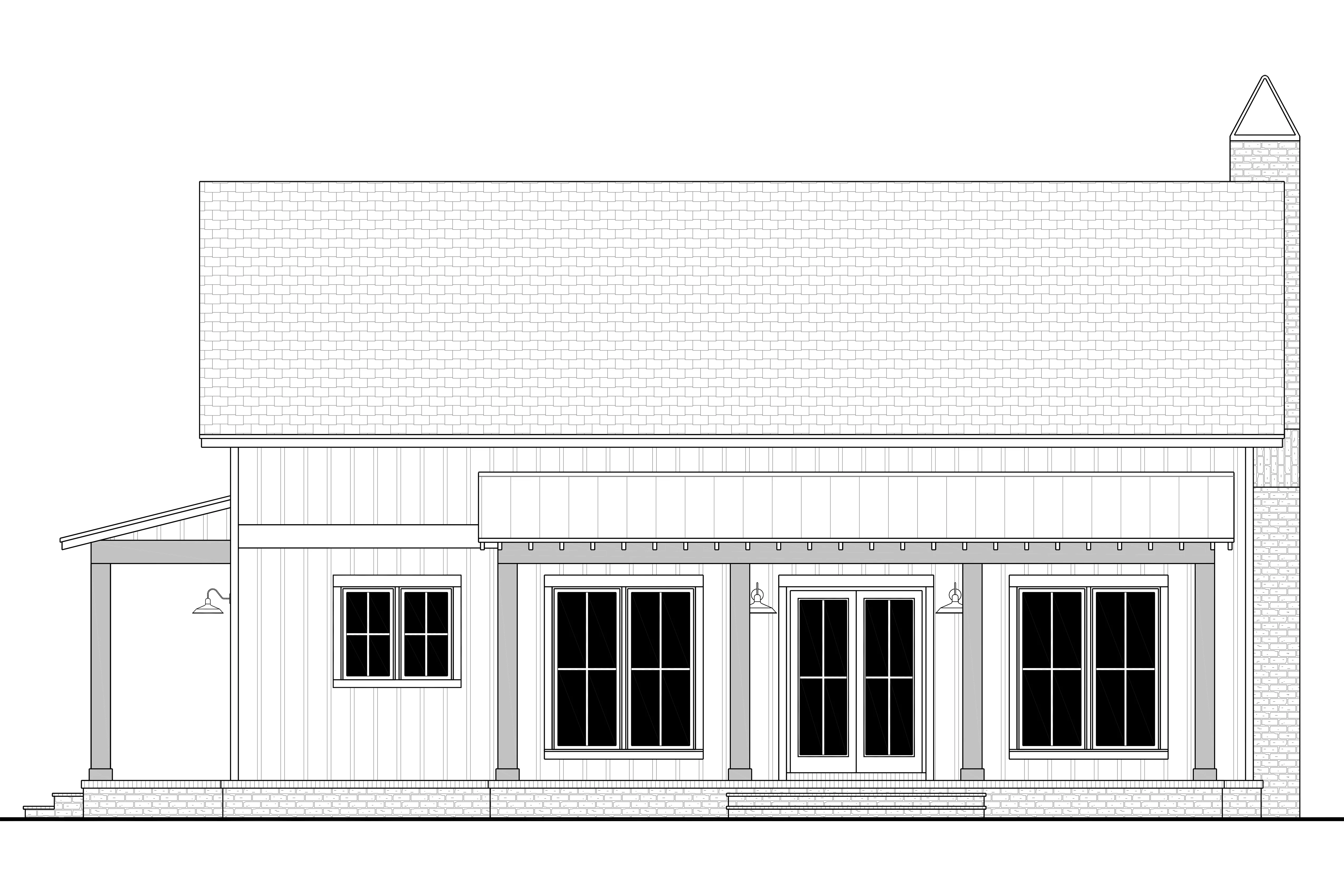 HPZ-22006 Rebecca Barndominium House Plan - Image 3