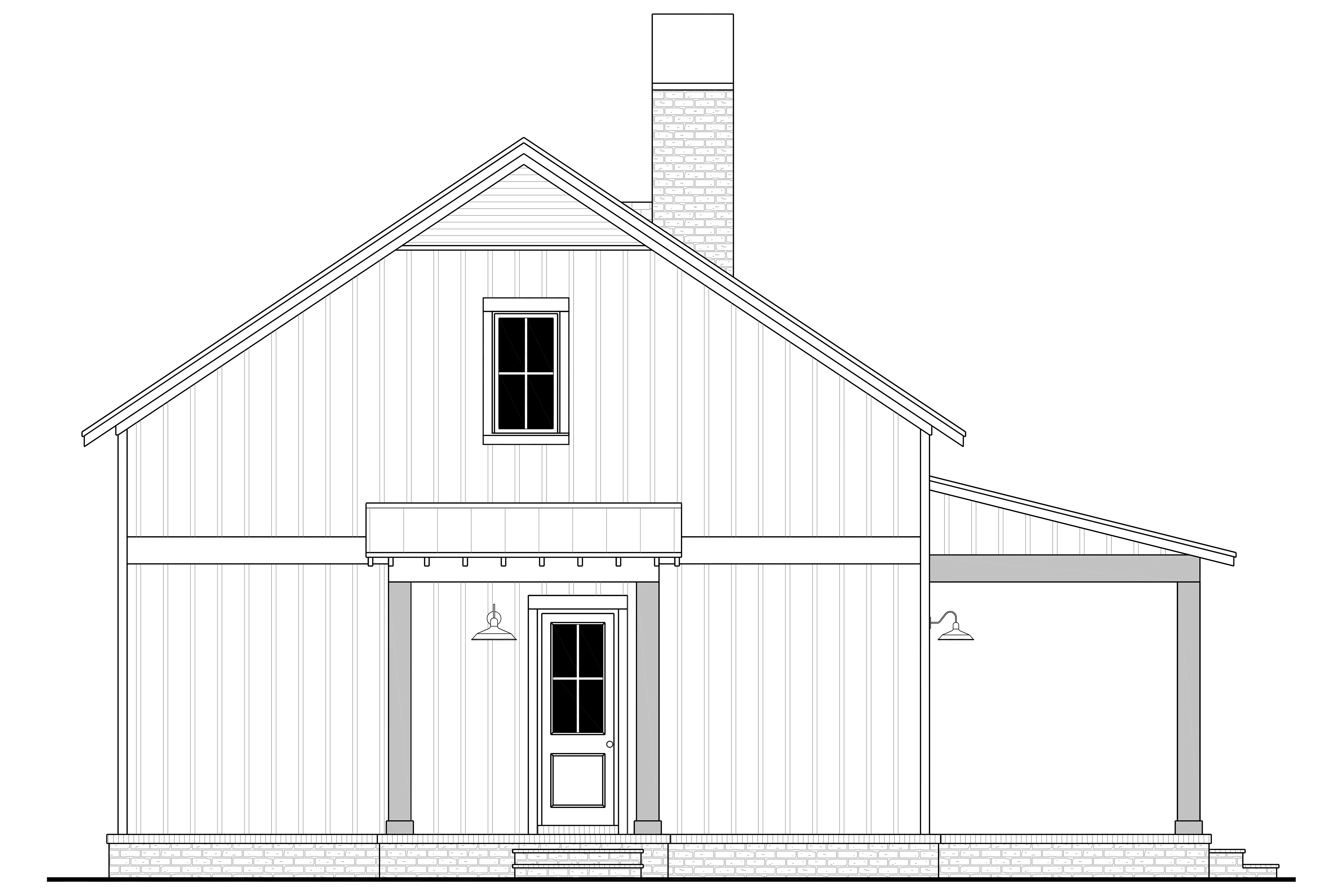 HPZ-22006 Rebecca Barndominium House Plan - Image 4