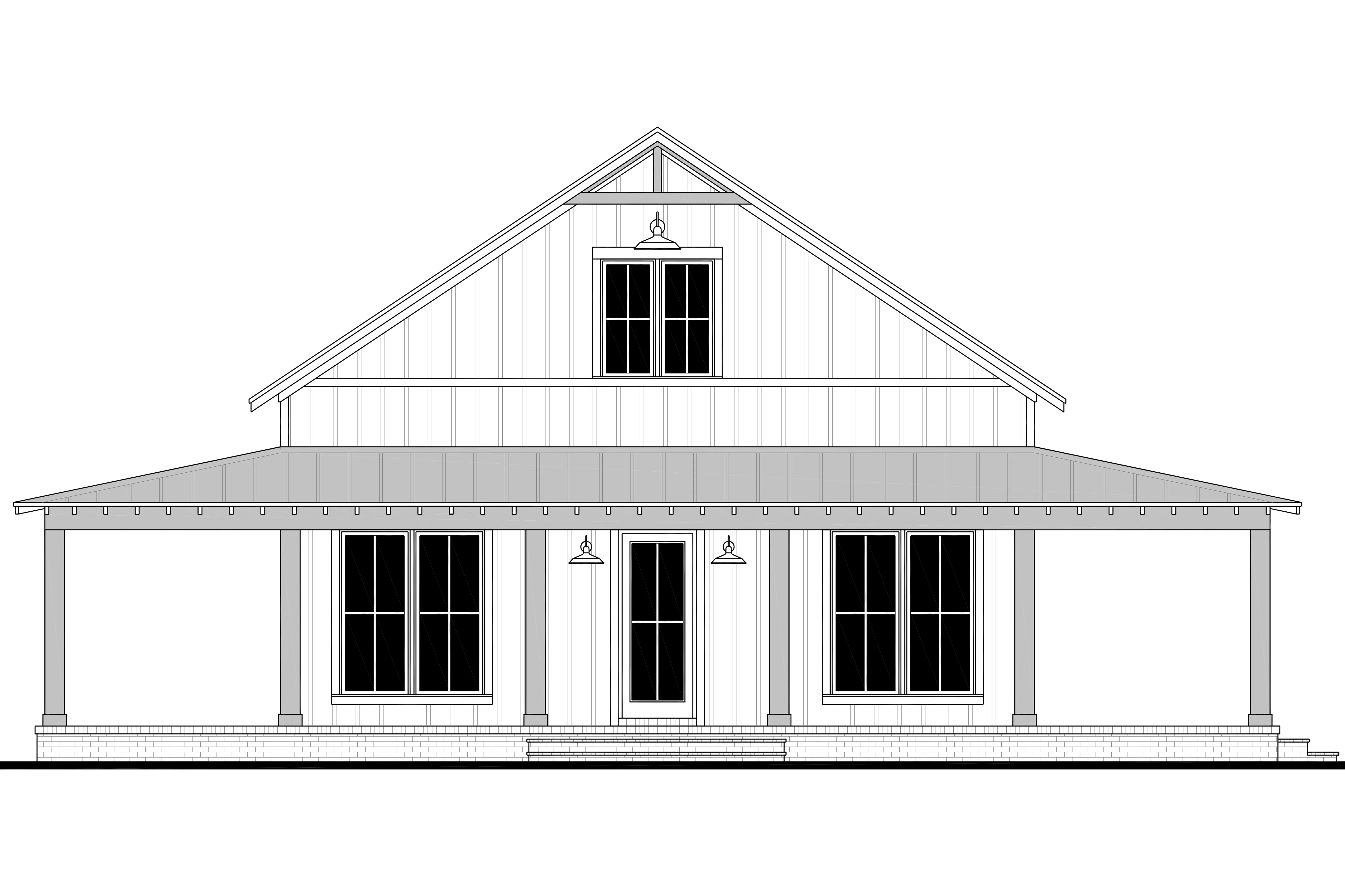 HPZ-22007 Keith Barndominium House Plan - Image 3