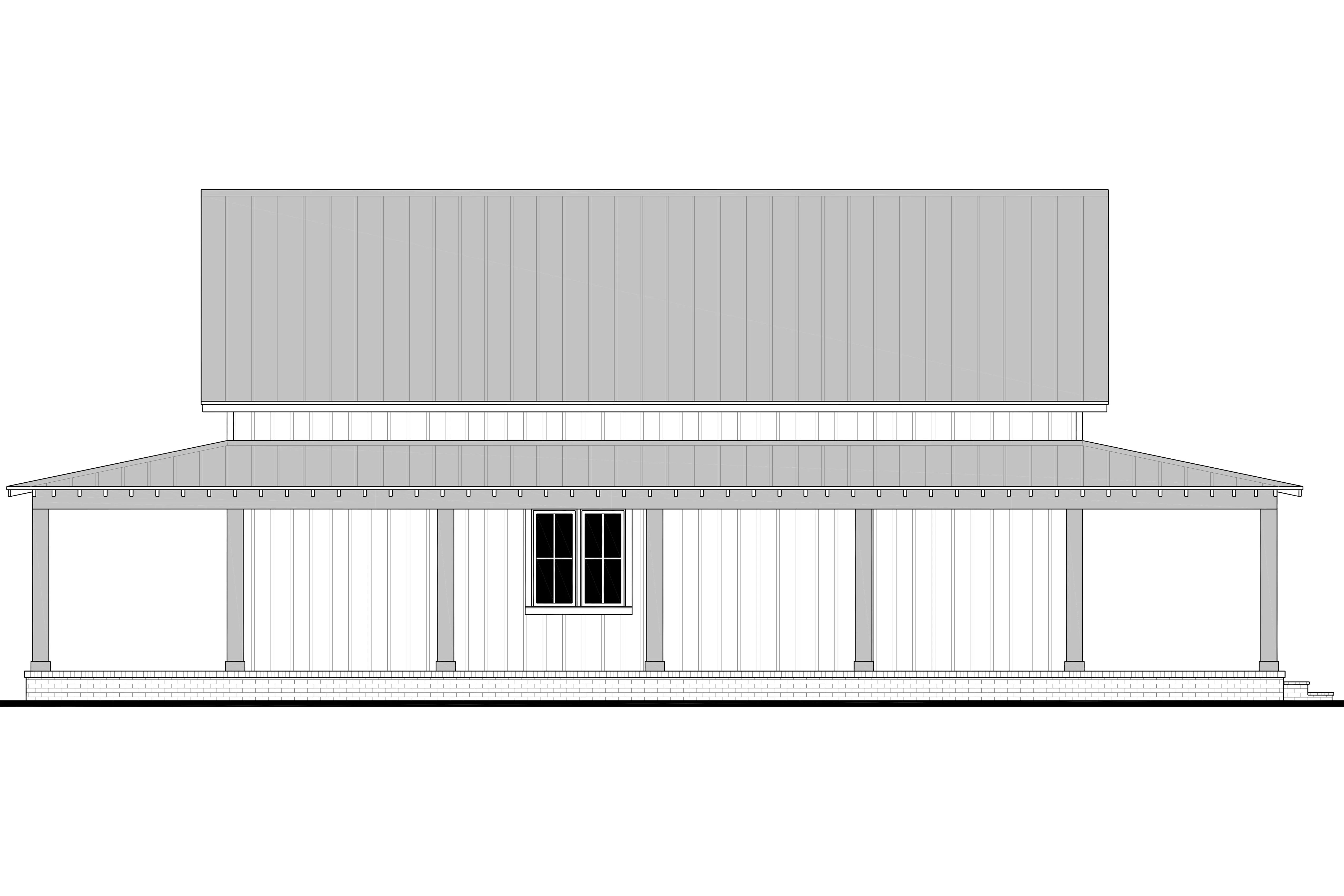 HPZ-22007 Keith Barndominium House Plan - Image 4