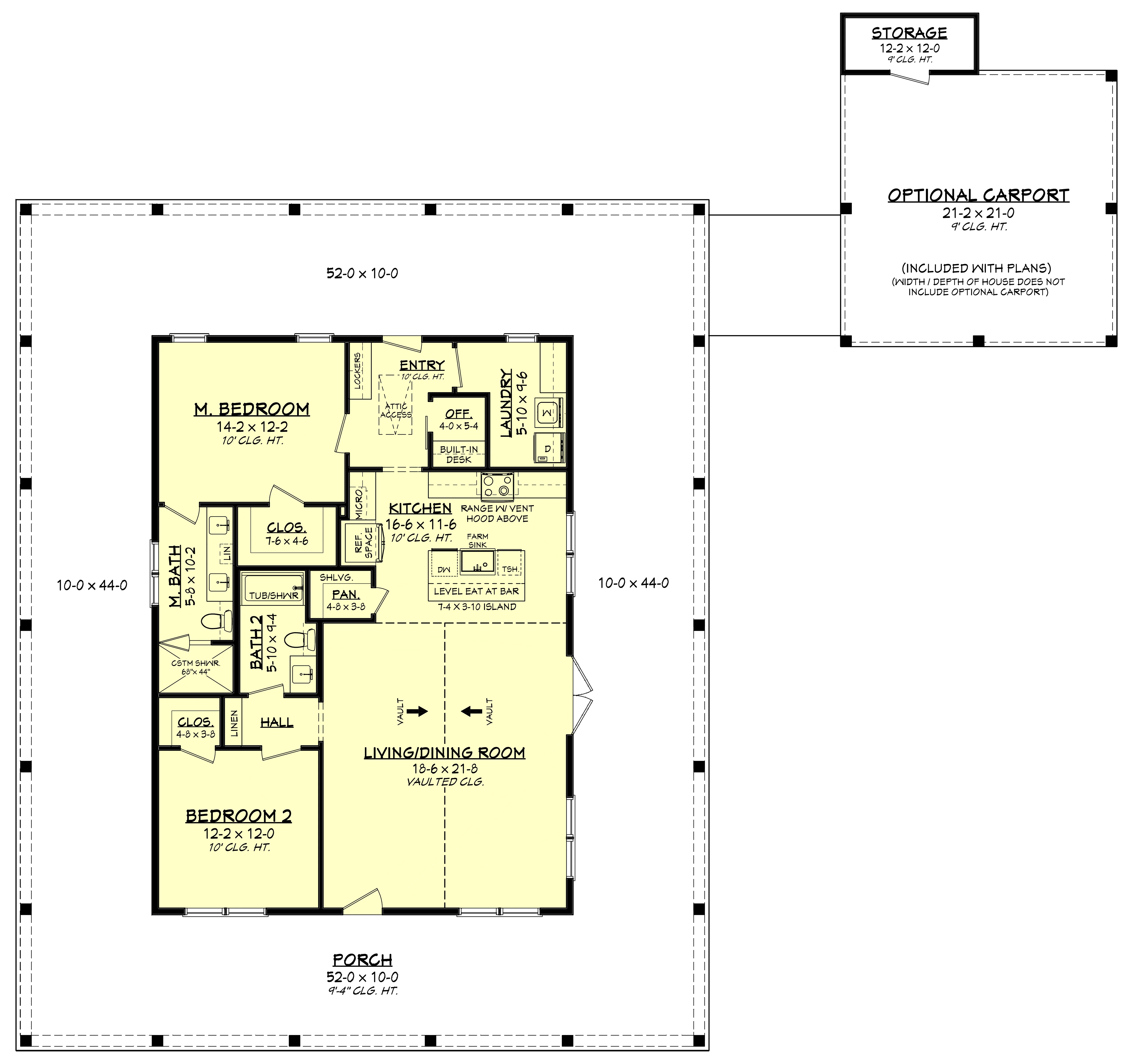 HPZ-22007 Keith Barndominium House Plan - Image 7