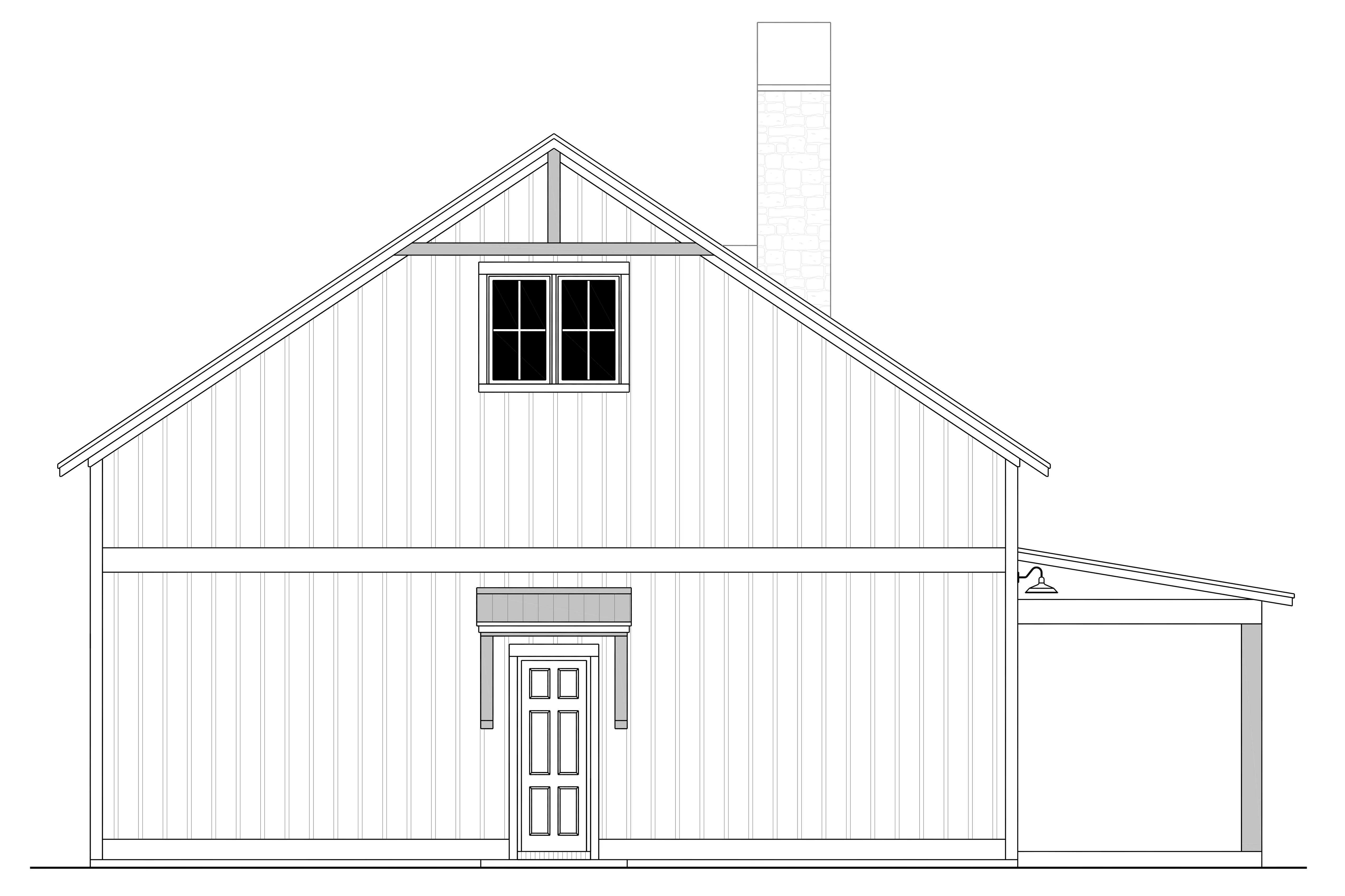 HPZ-22009 Alex Barndominium House Plan - Image 4