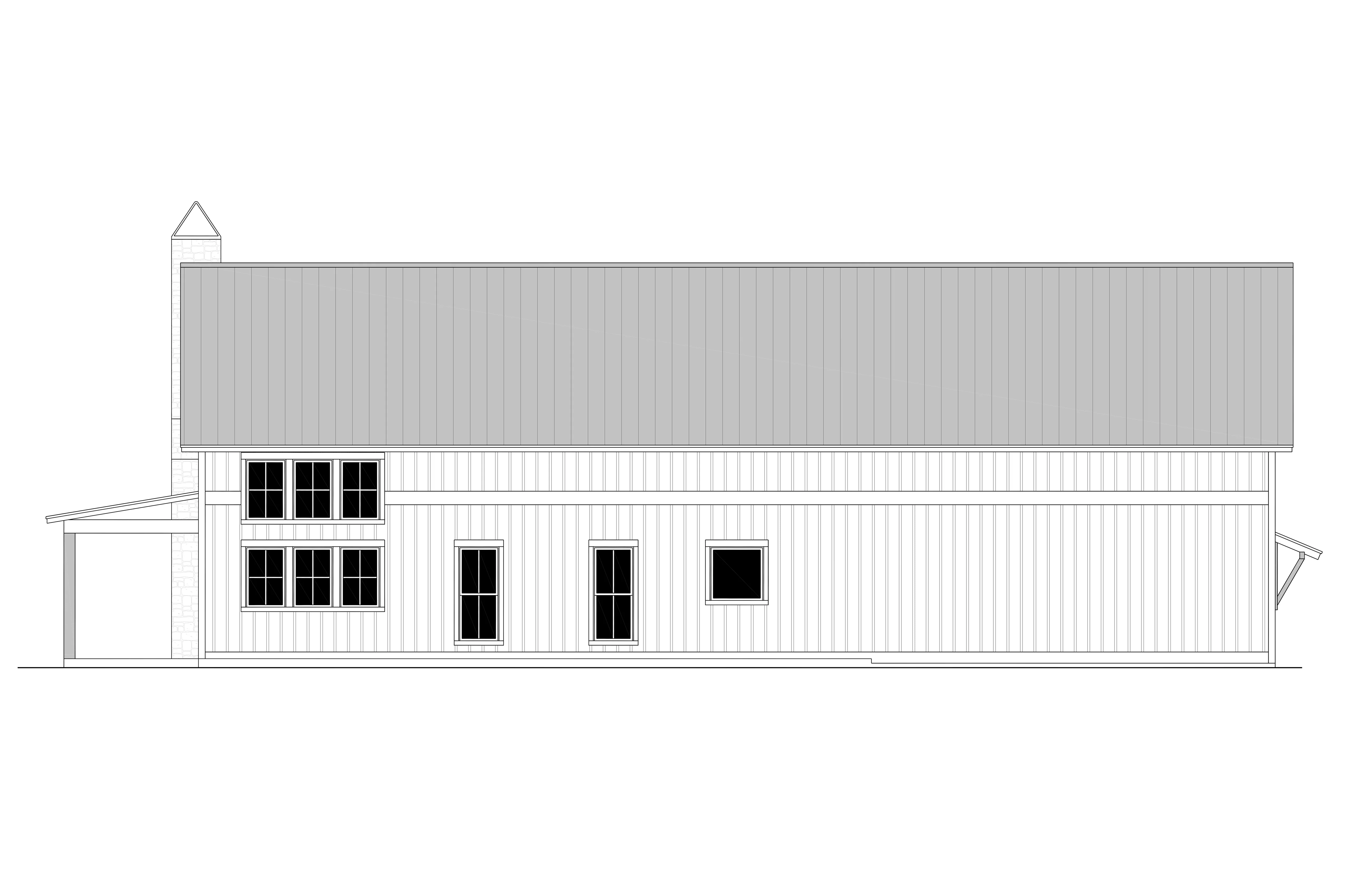 HPZ-22009 Alex Barndominium House Plan - Image 5
