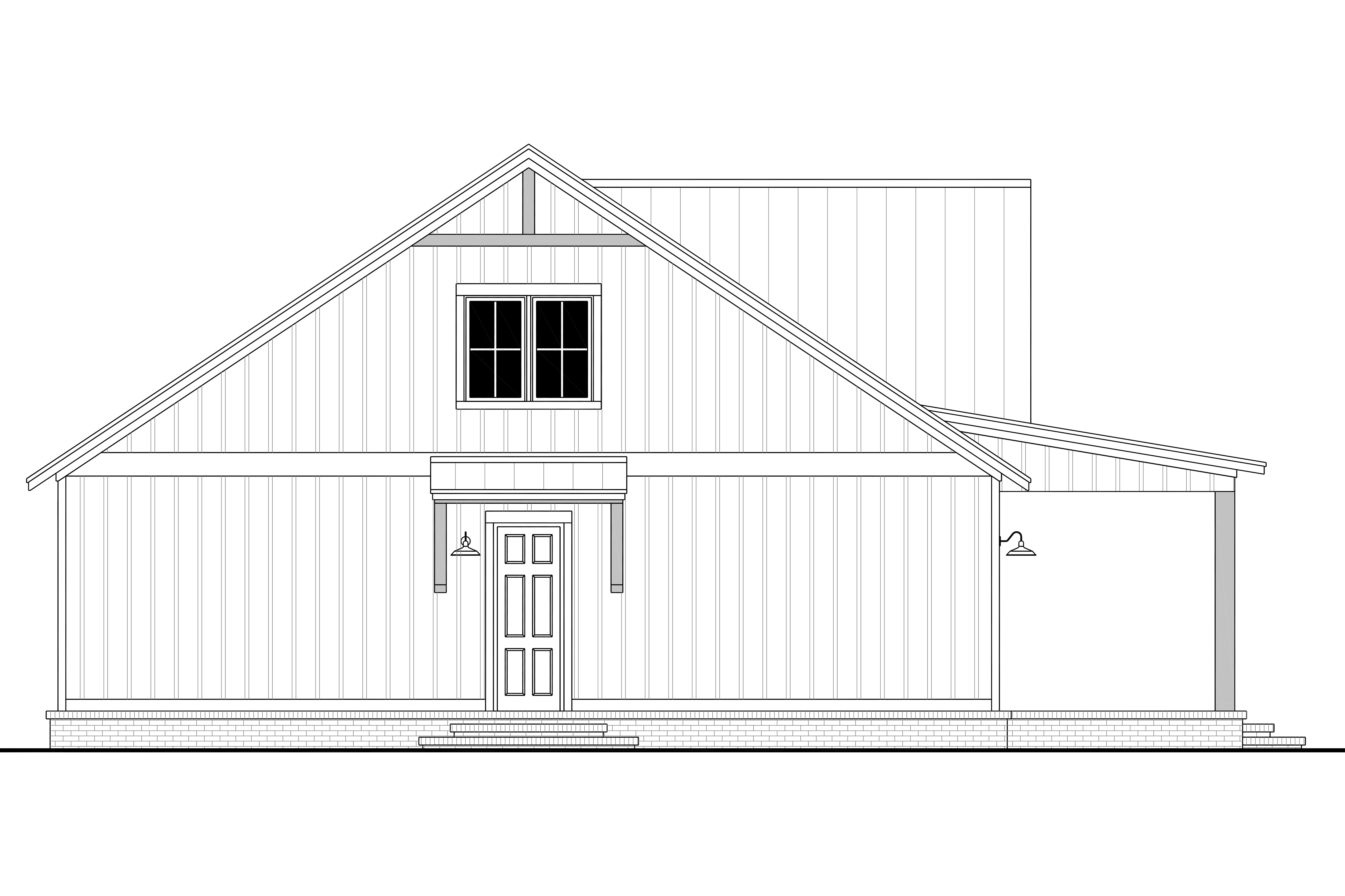 HPZ-22012 Vicky Barndominium House Plan - Image 8