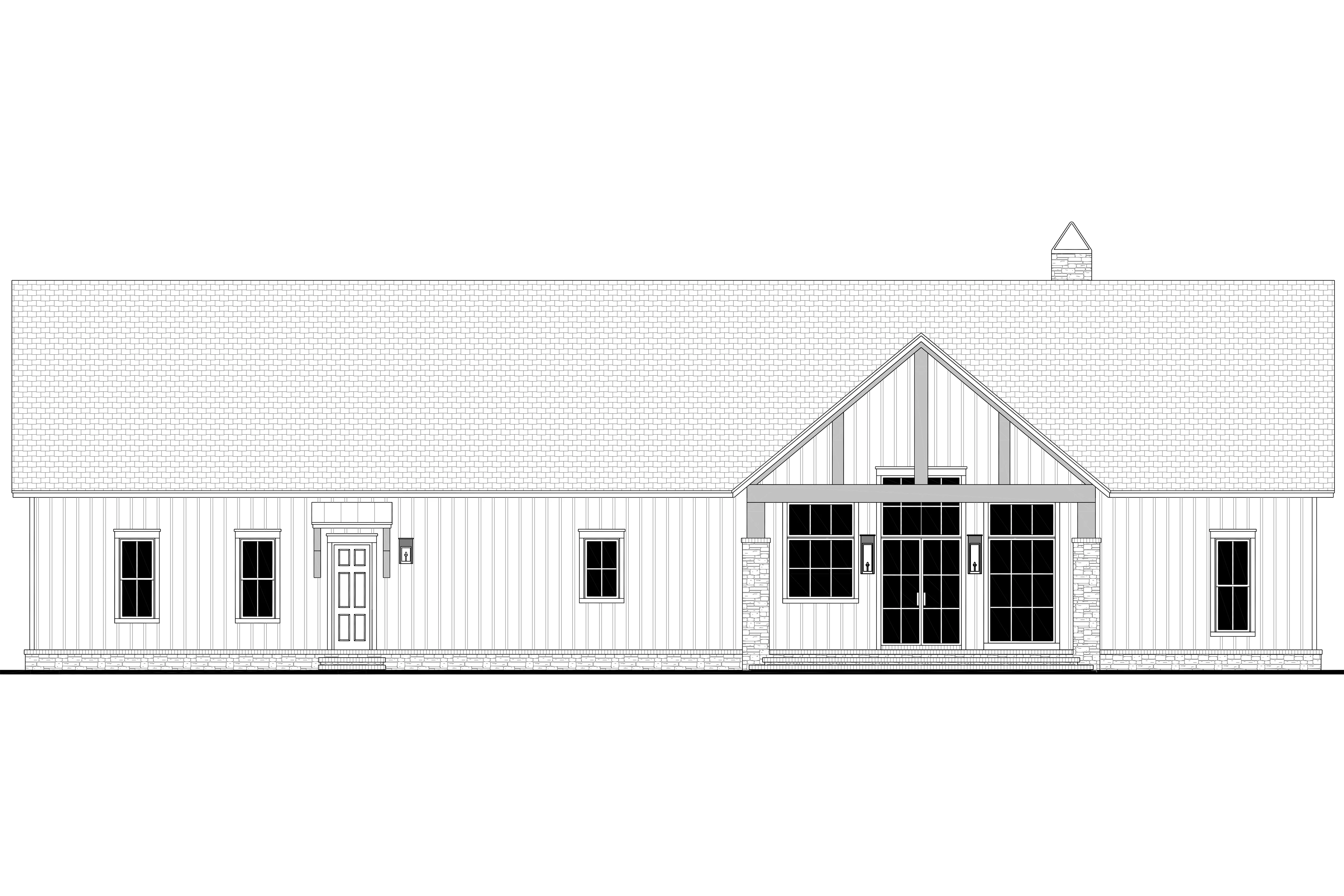 HPZ-22014 Craig Barndominium House Plan - Image 10