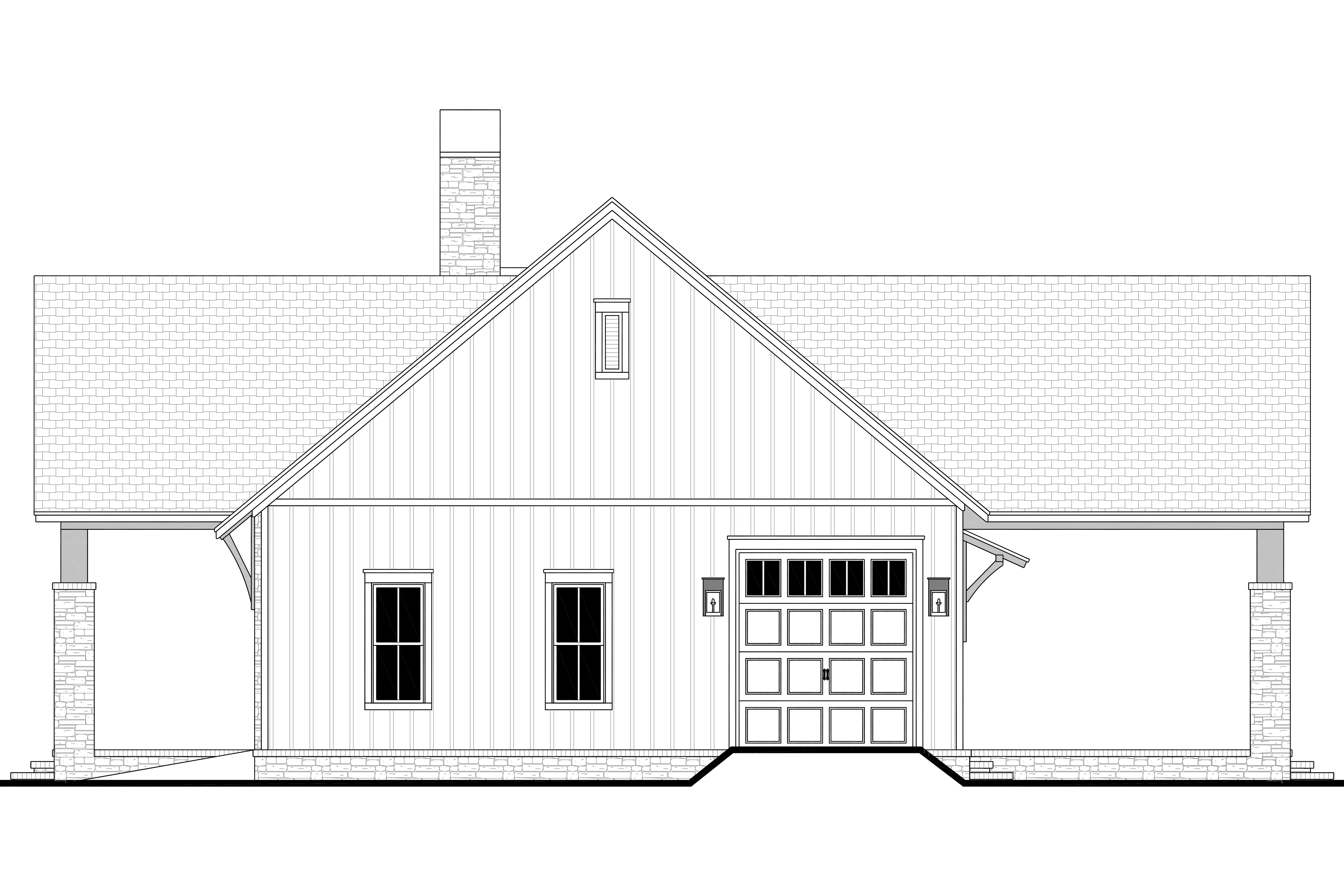 HPZ-22014 Craig Barndominium House Plan - Image 11