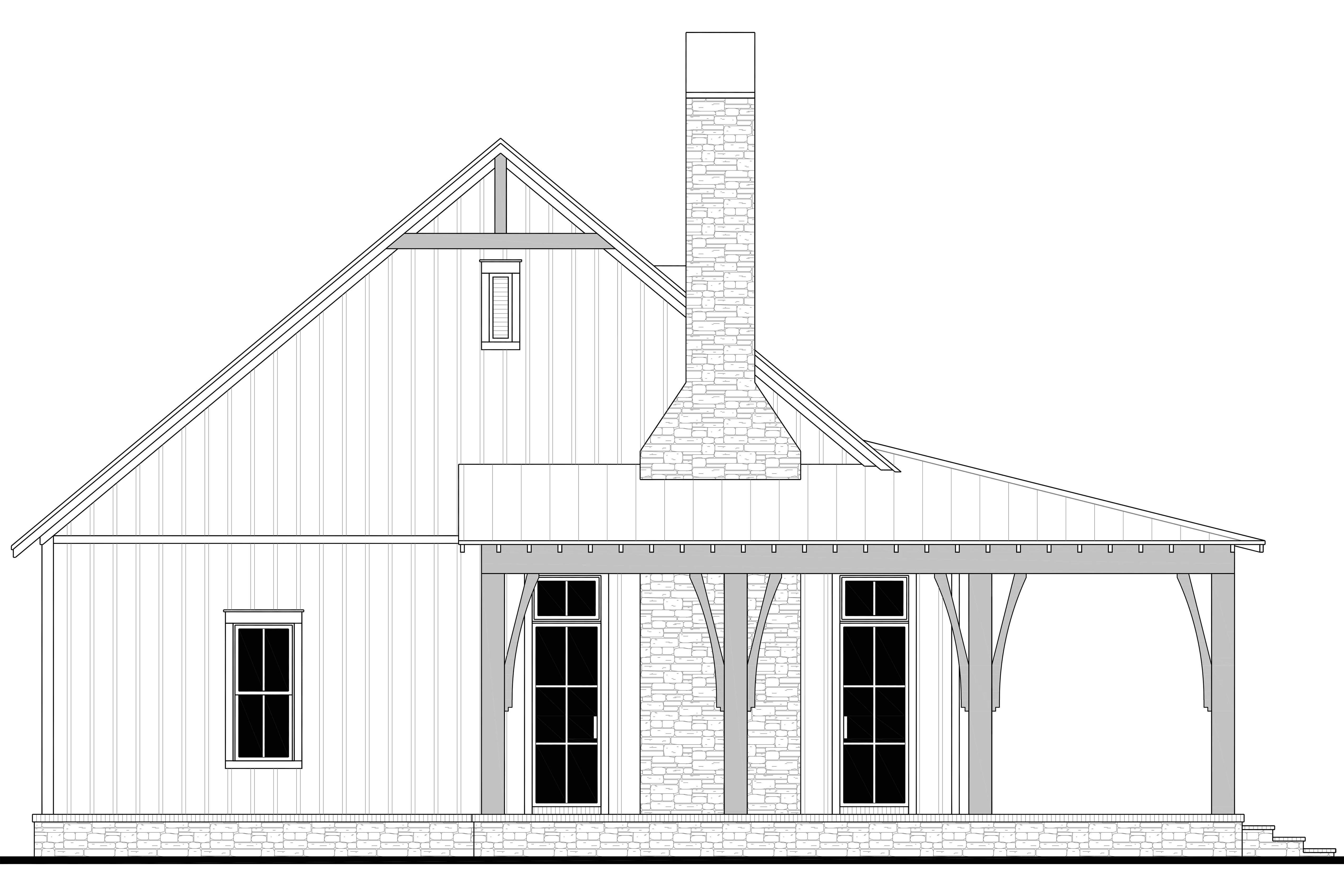 HPZ-22015 Dan Barndominium House Plan - Image 4