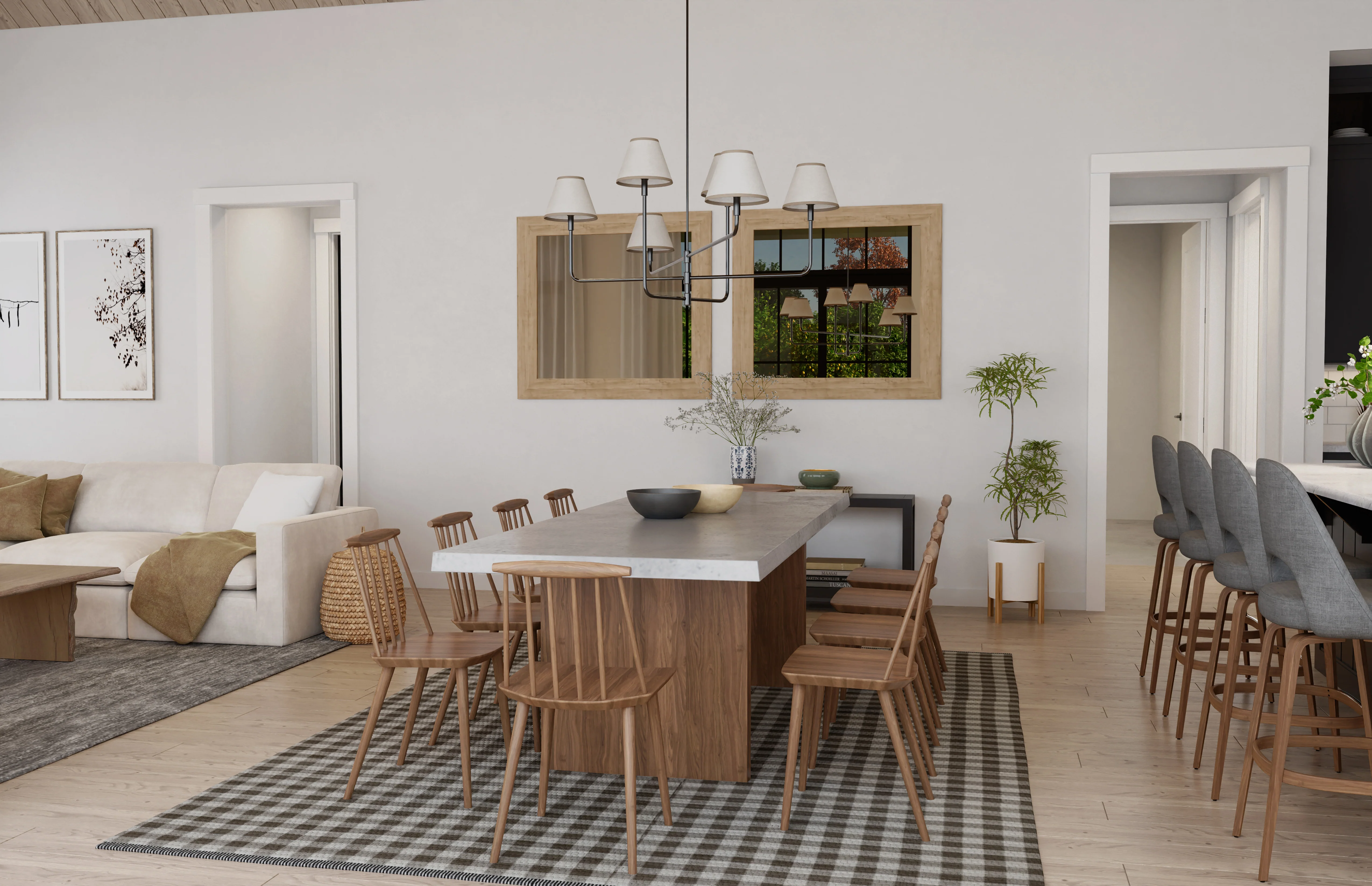 HPZ-22015 Dan Barndominium House Plan - Image 9