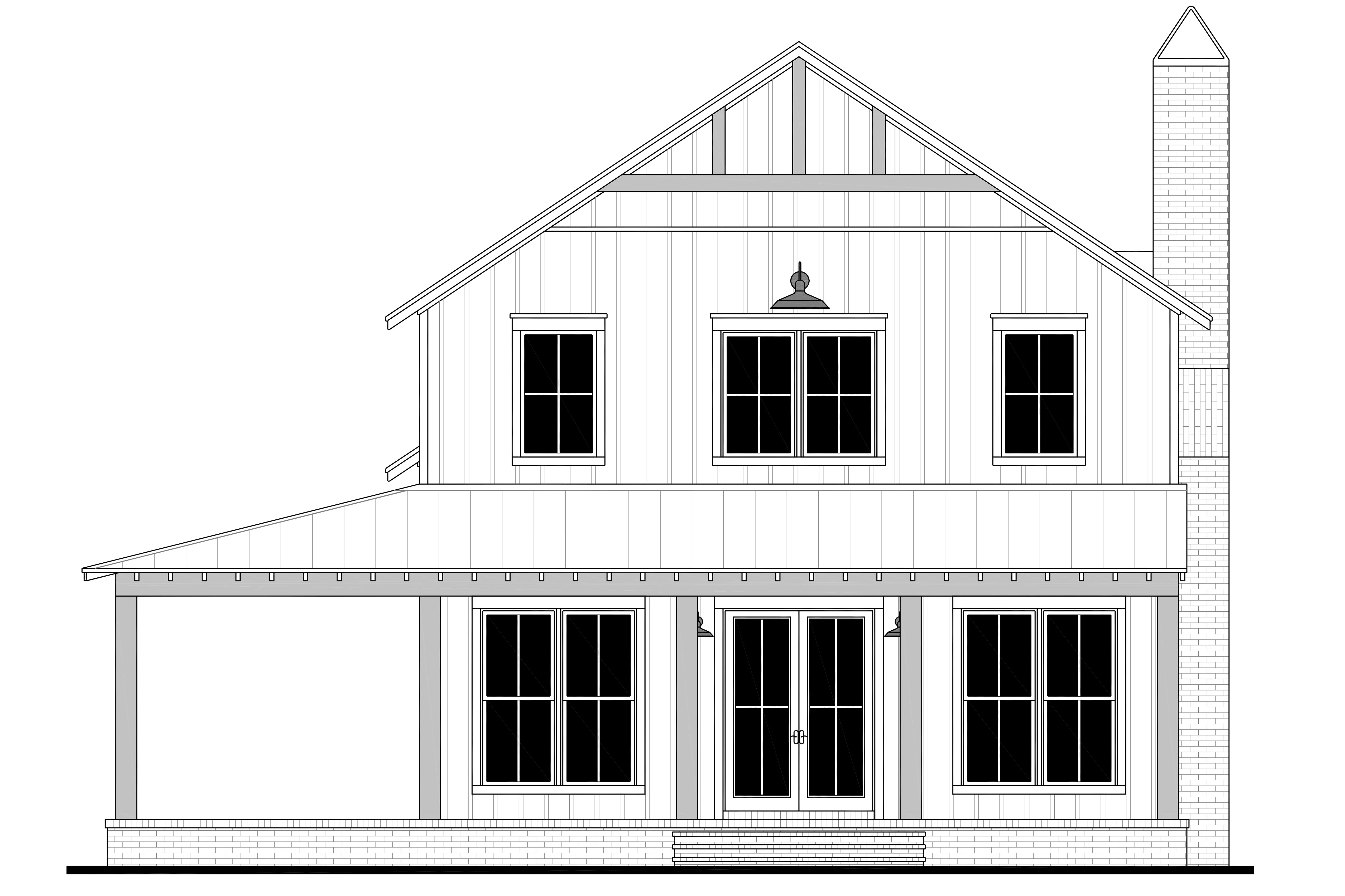 HPZ-22016 Samantha Barndominium House Plan - Image 3