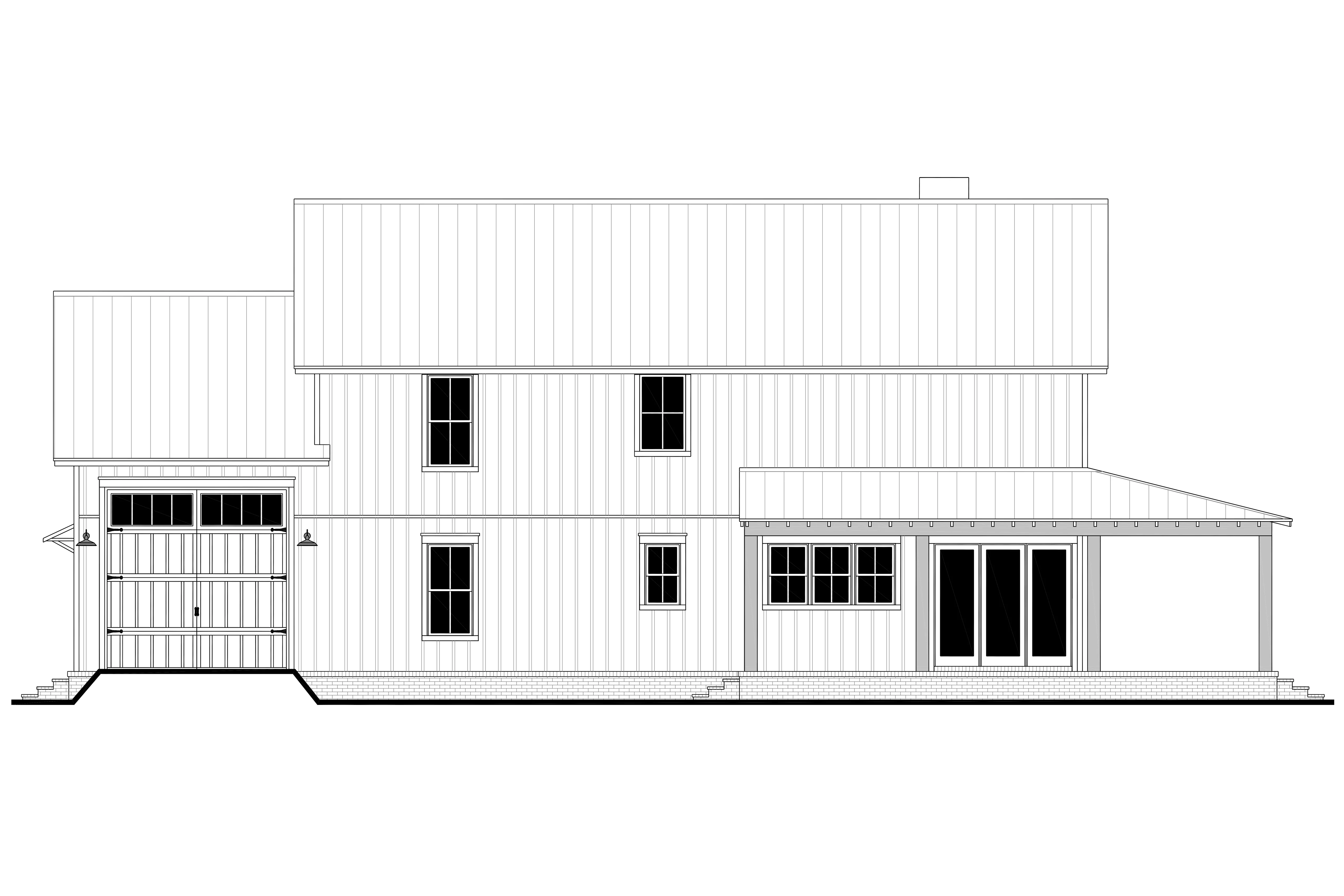 HPZ-22016 Samantha Barndominium House Plan - Image 4