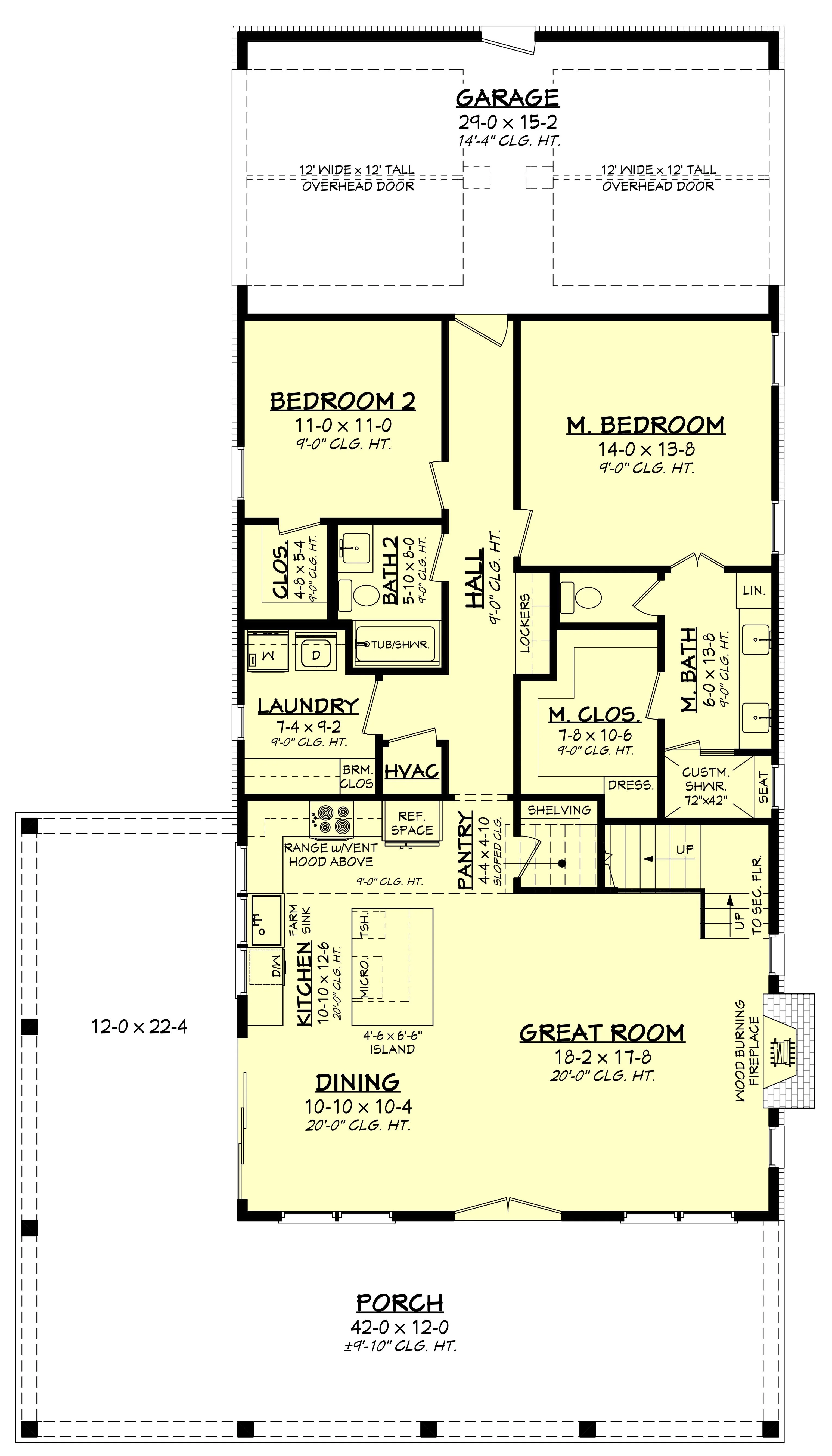 HPZ-22016 Samantha Barndominium House Plan - Image 7