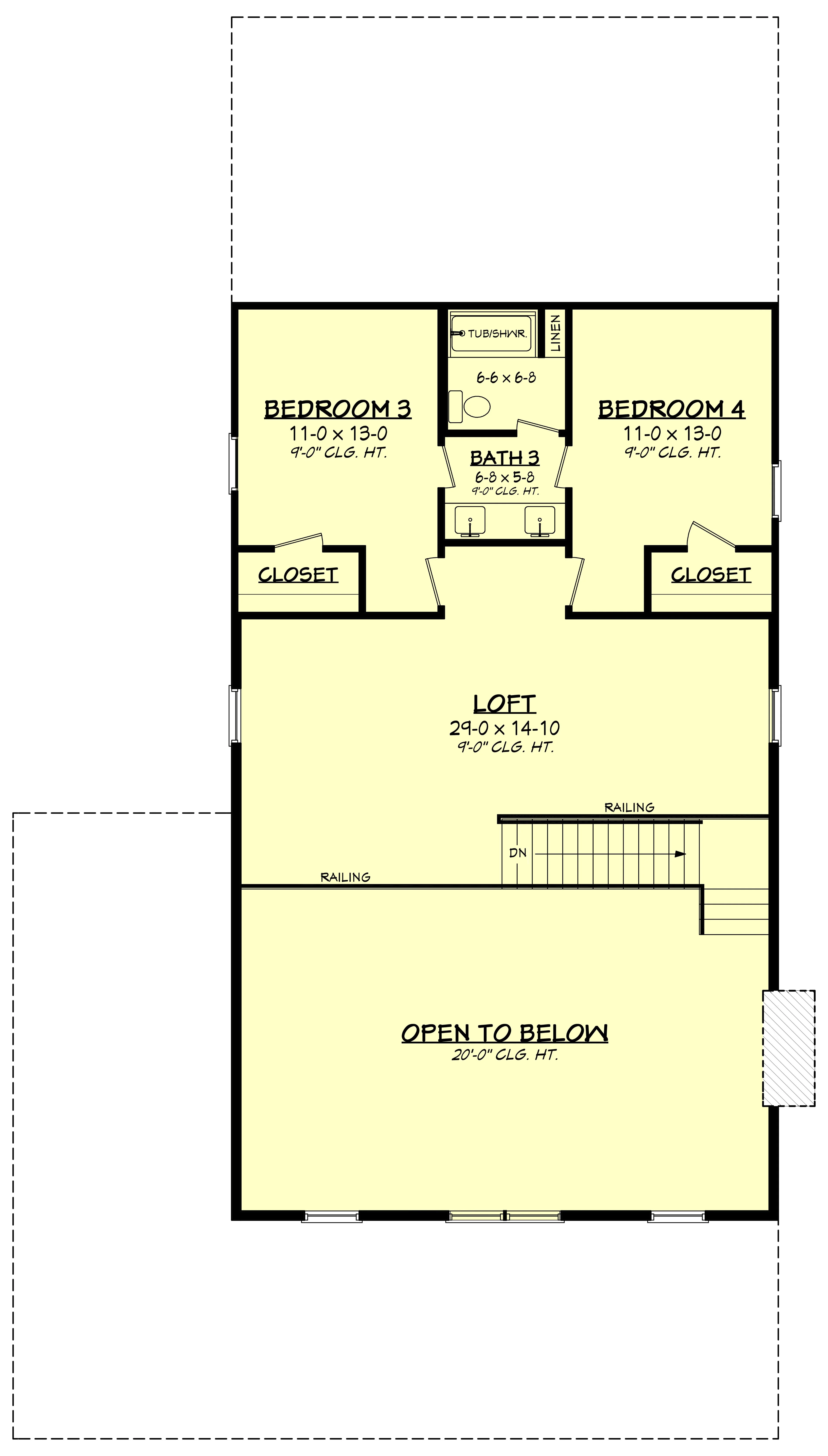 HPZ-22016 Samantha Barndominium House Plan - Image 8