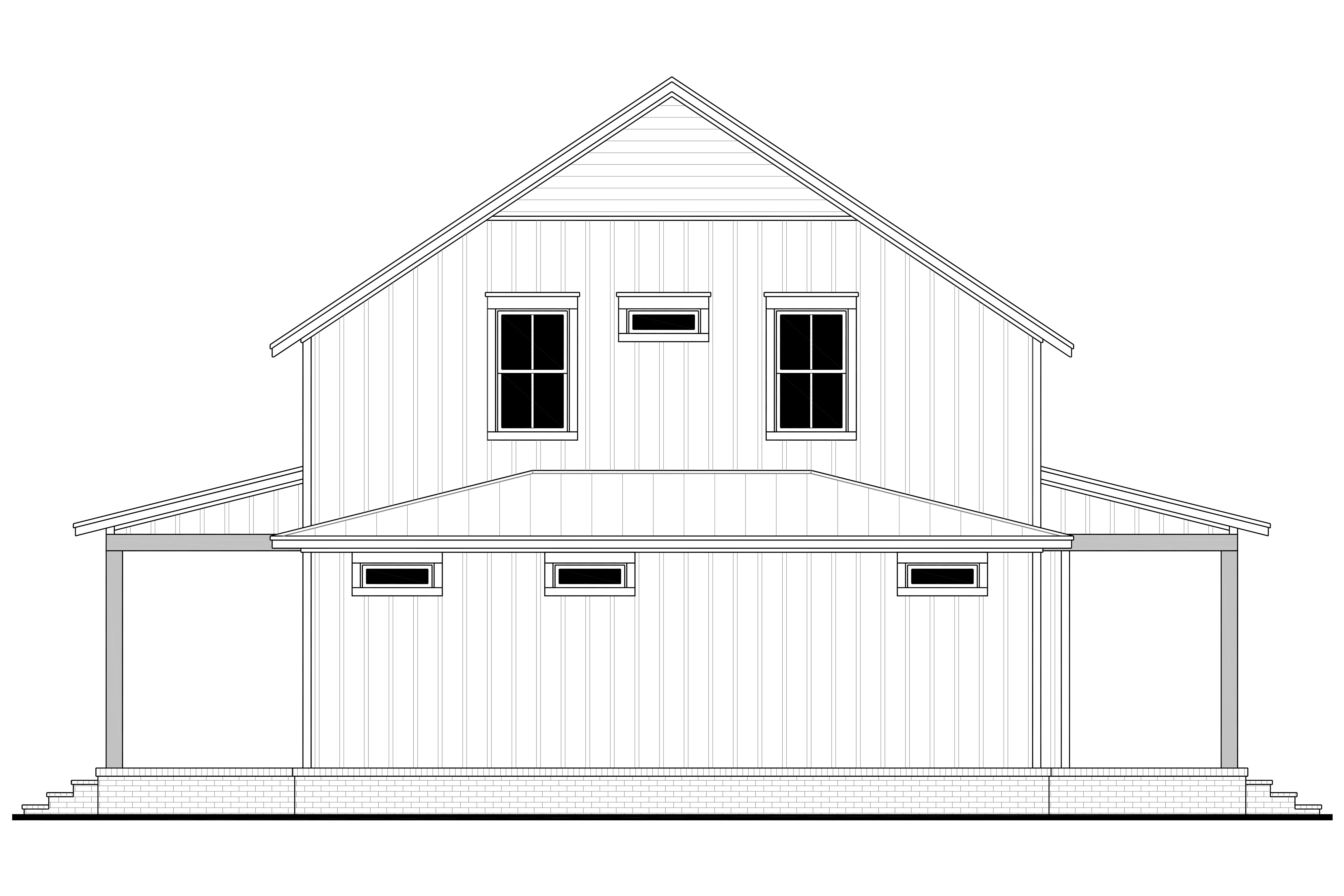 HPZ-22018 Jerry Barndominium House Plan - Image 7