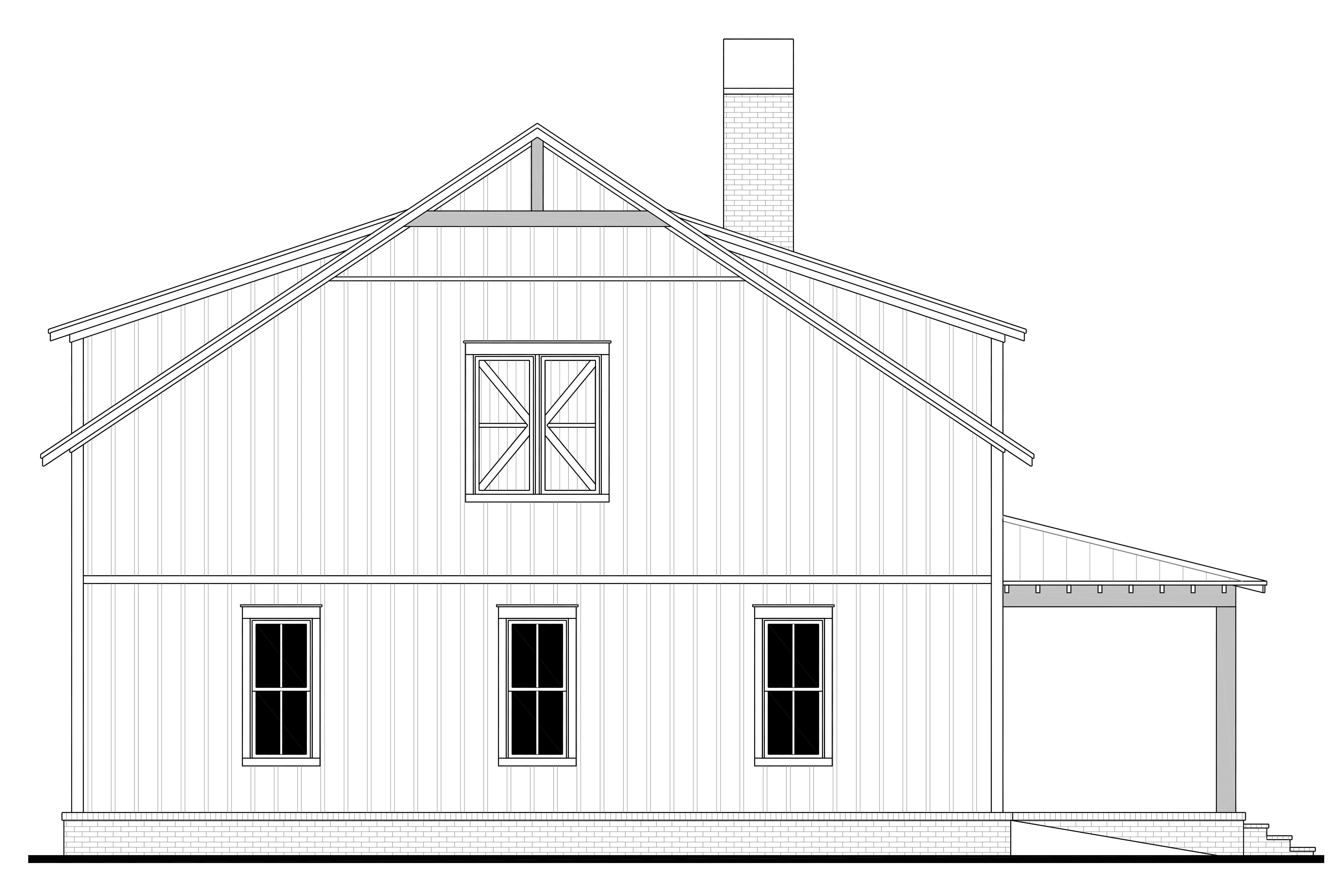 HPZ-22019 Linda Barndominium House Plan - Image 10