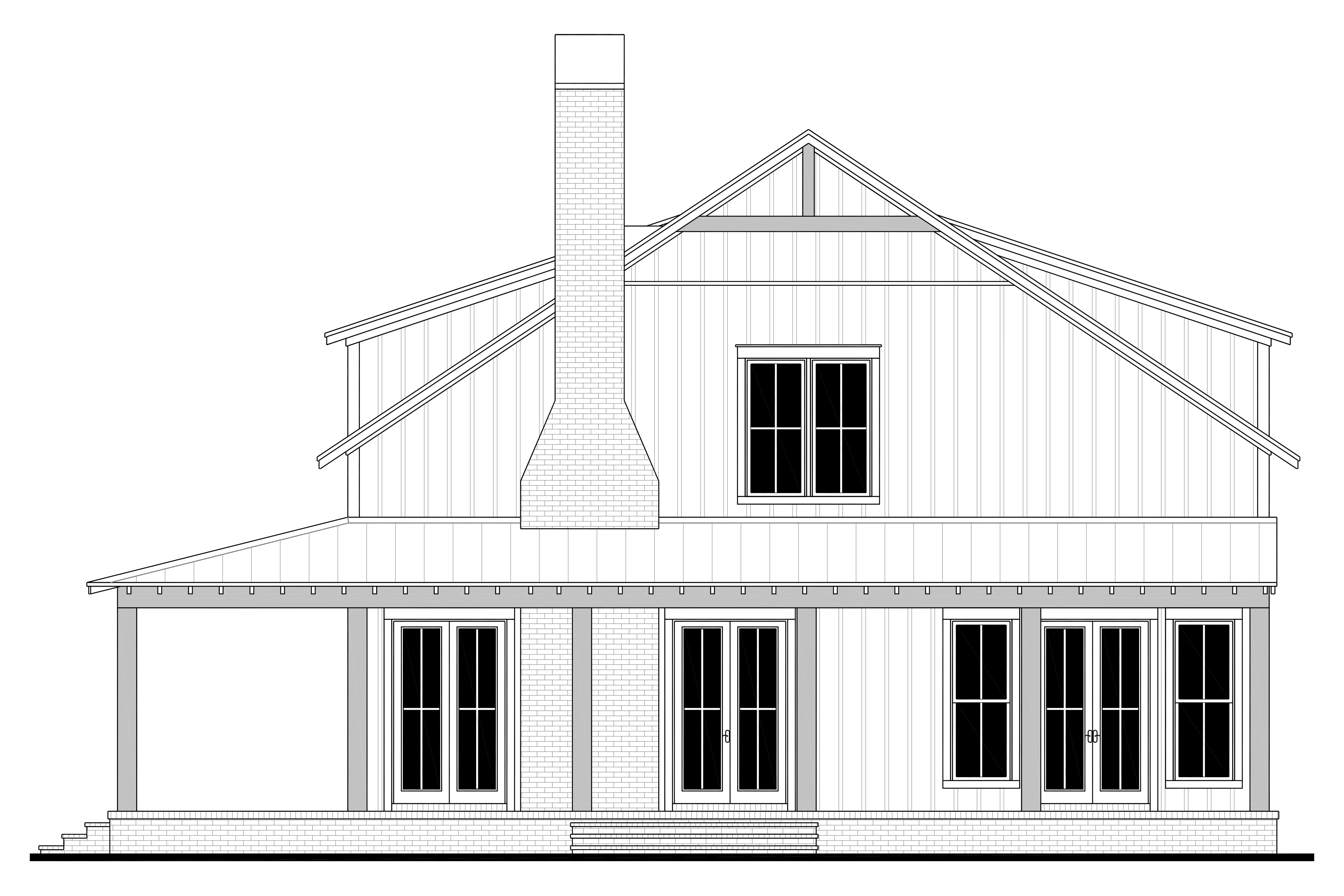 HPZ-22019 Linda Barndominium House Plan - Image 12