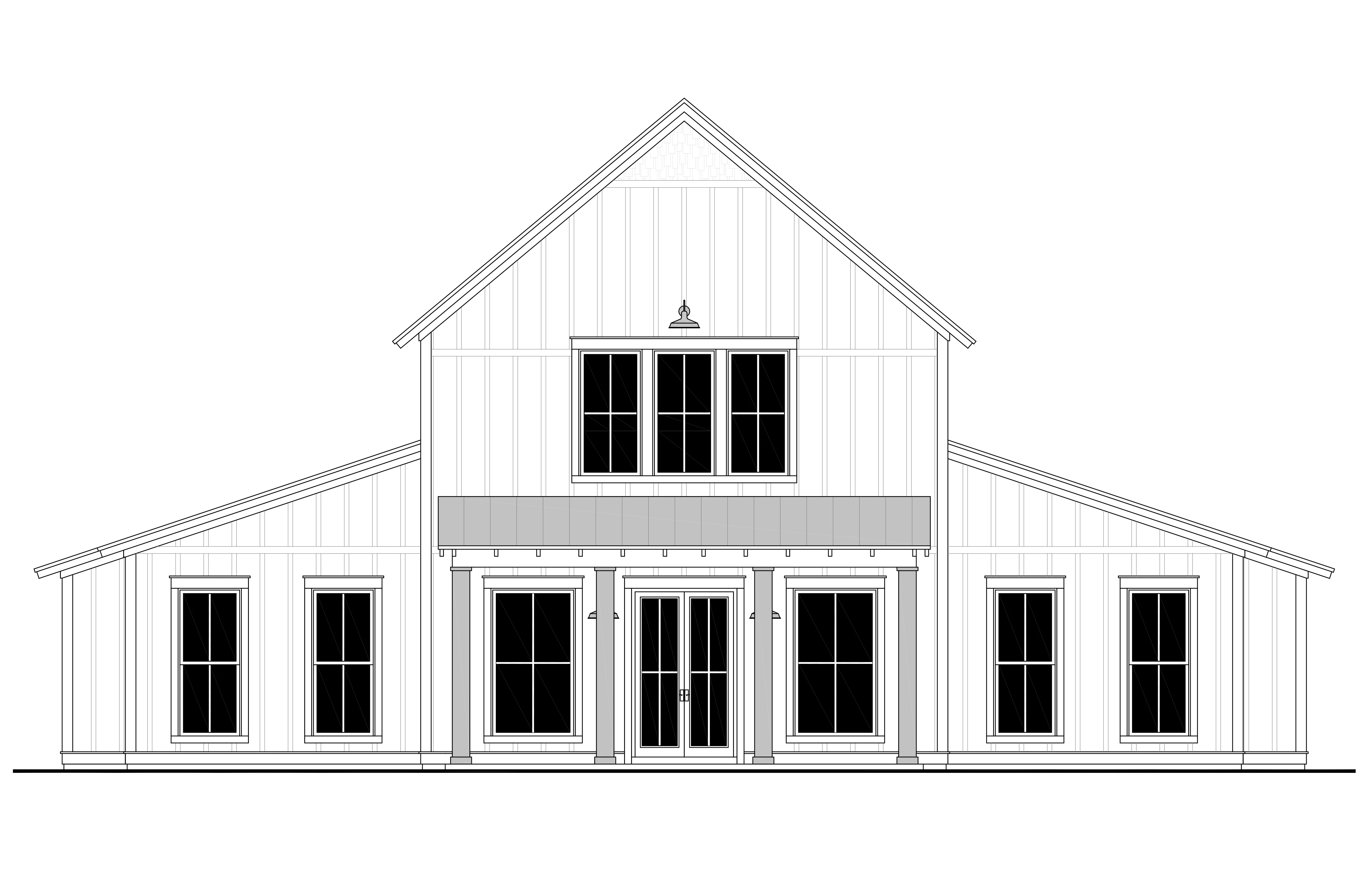 HPZ-22020 Dustin Barndominium House Plan - Image 5