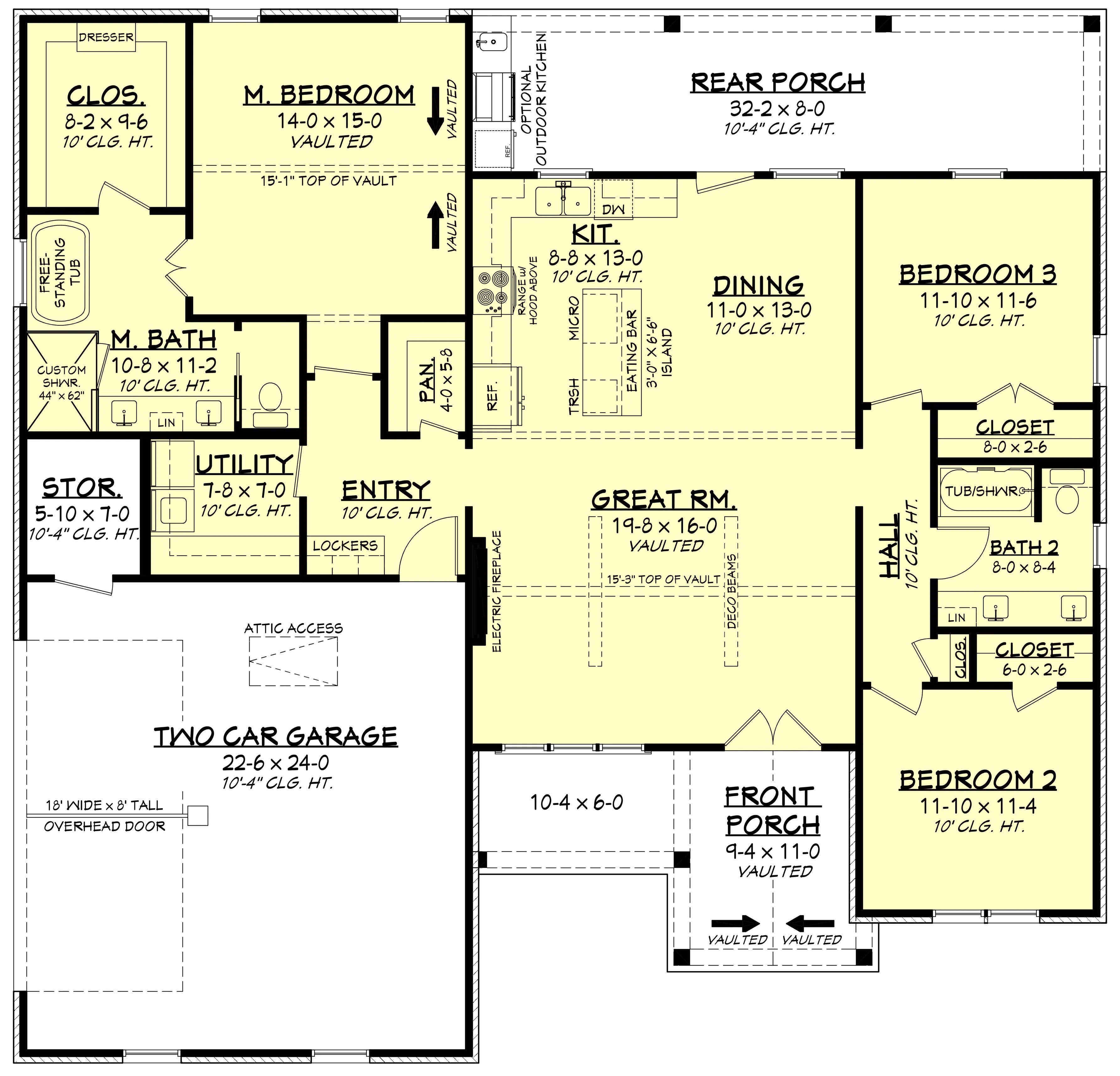 HPZ-26002 Cami Farmhouse Plan - Image 13