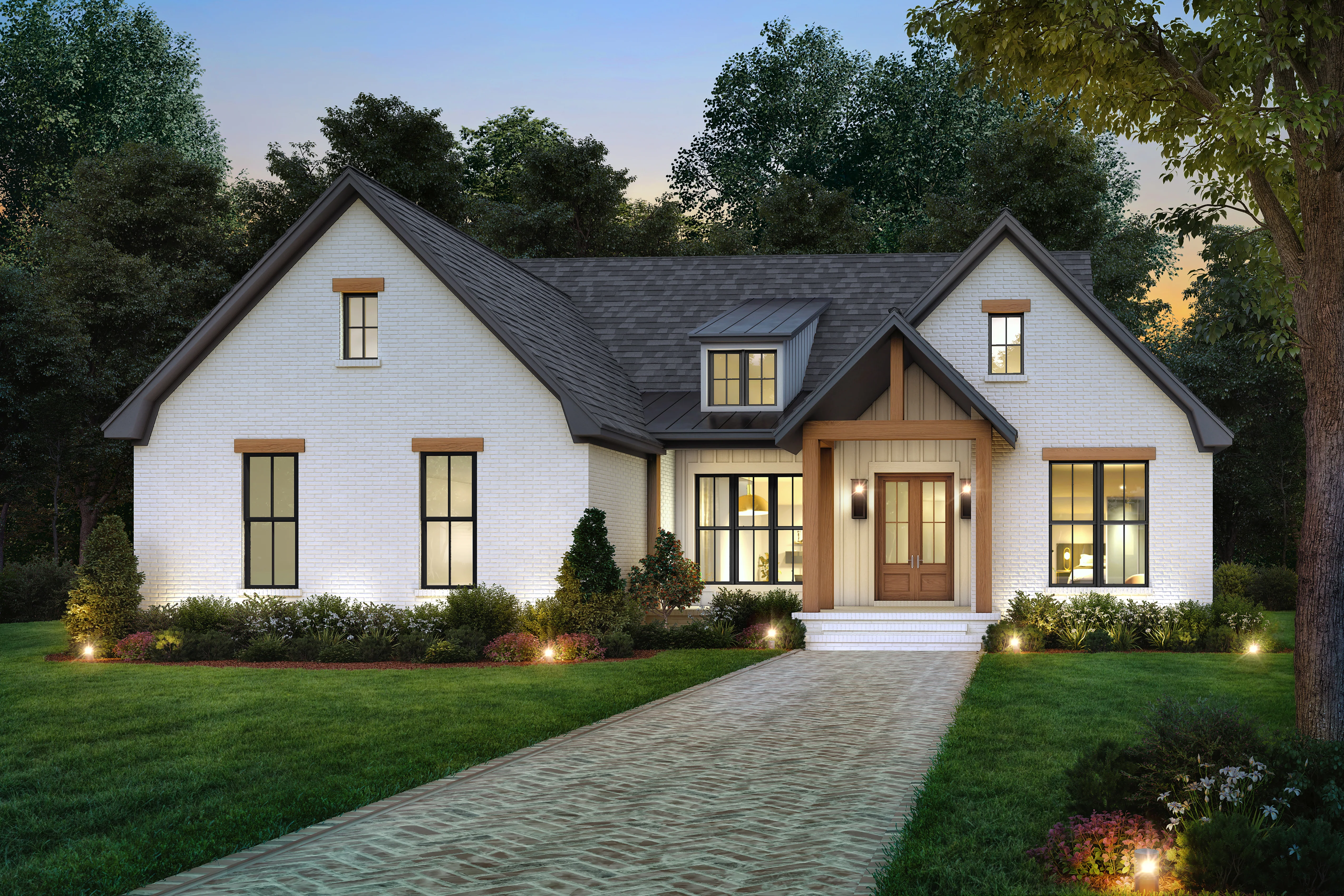 HPZ-26002 Cami Farmhouse Plan - Image 2