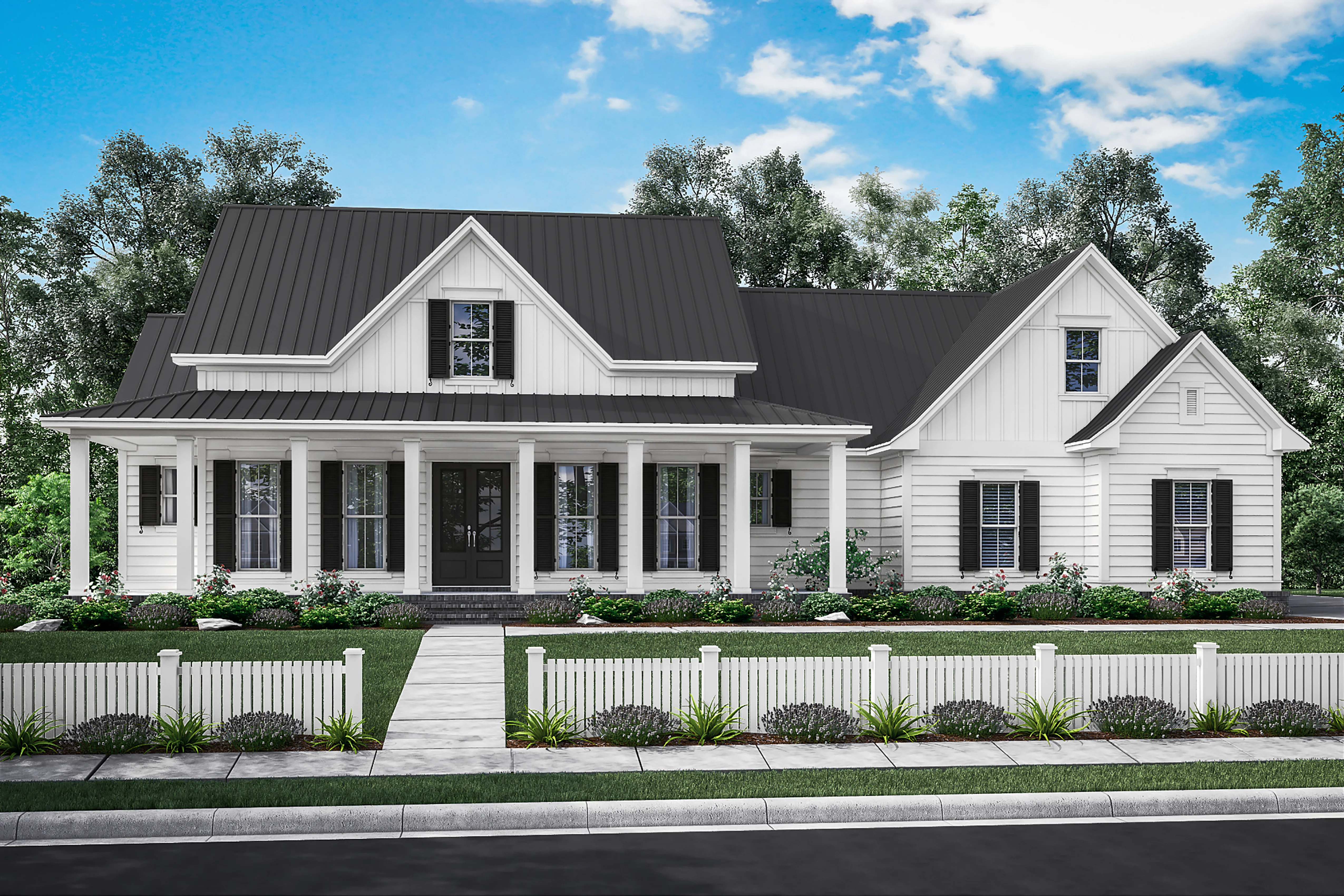 HPZ-26003 Calvin Farmhouse Plan