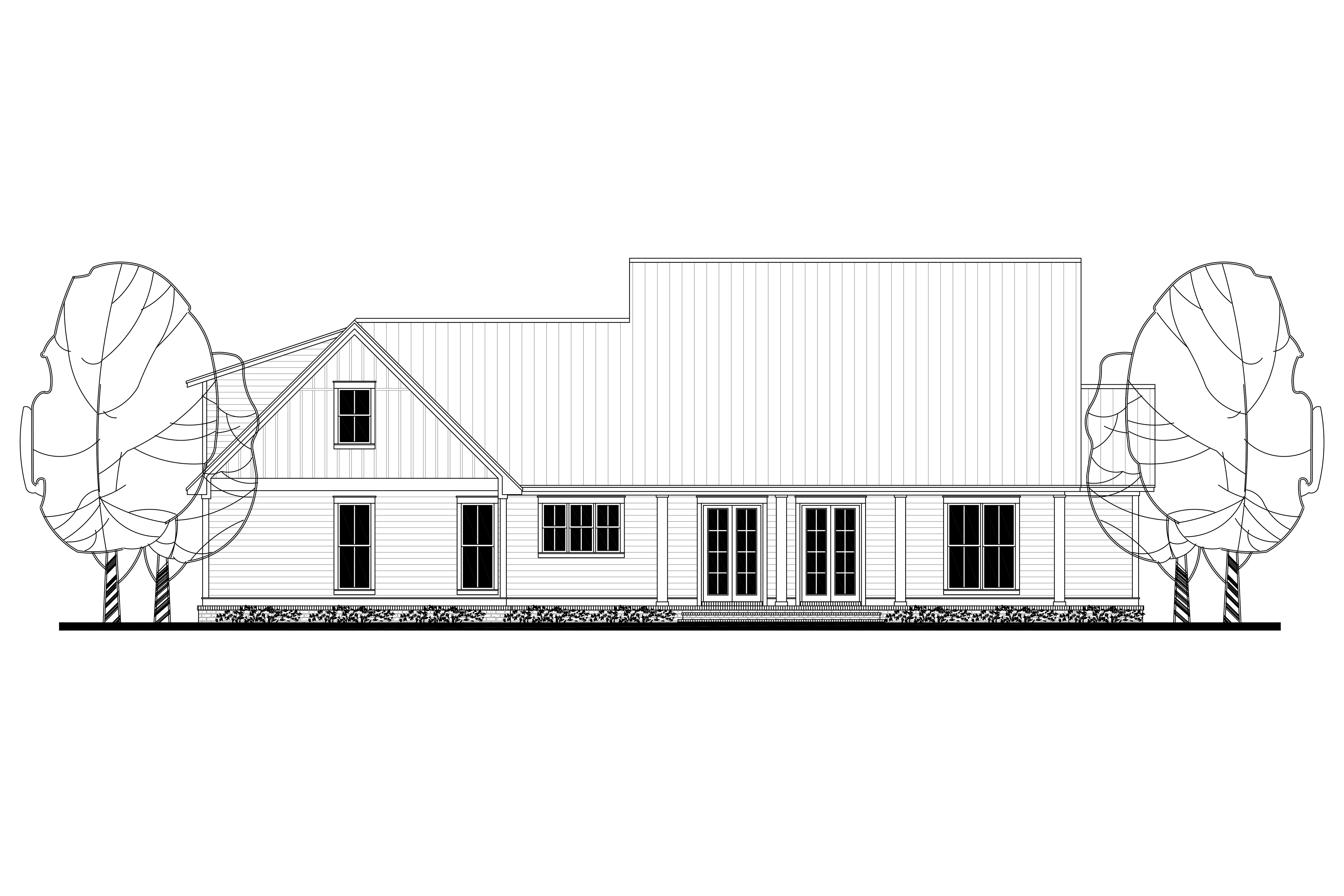 HPZ-26003 Calvin Farmhouse Plan - Image 2