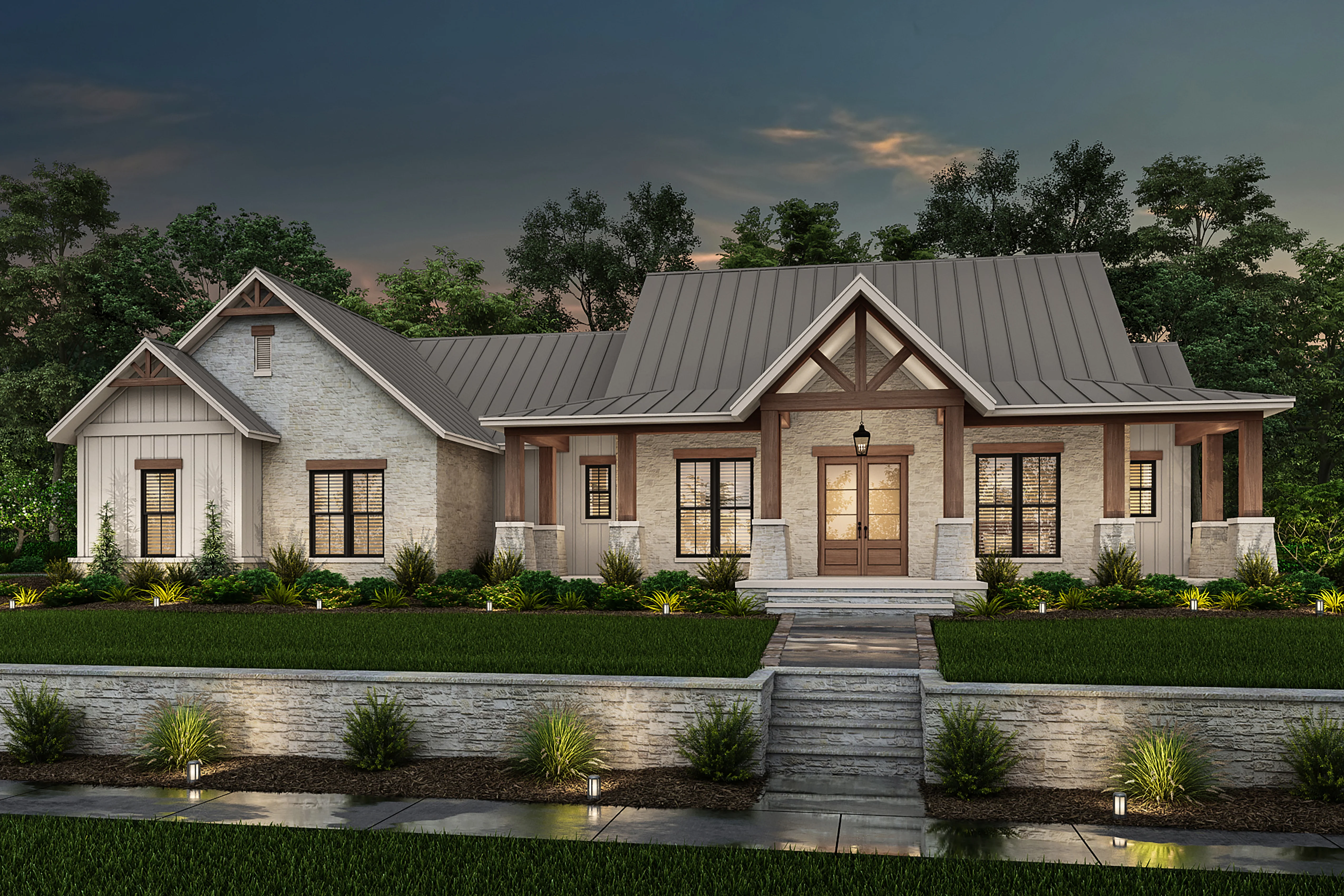 HPZ-26004 Donna Farmhouse Plan - Image 2