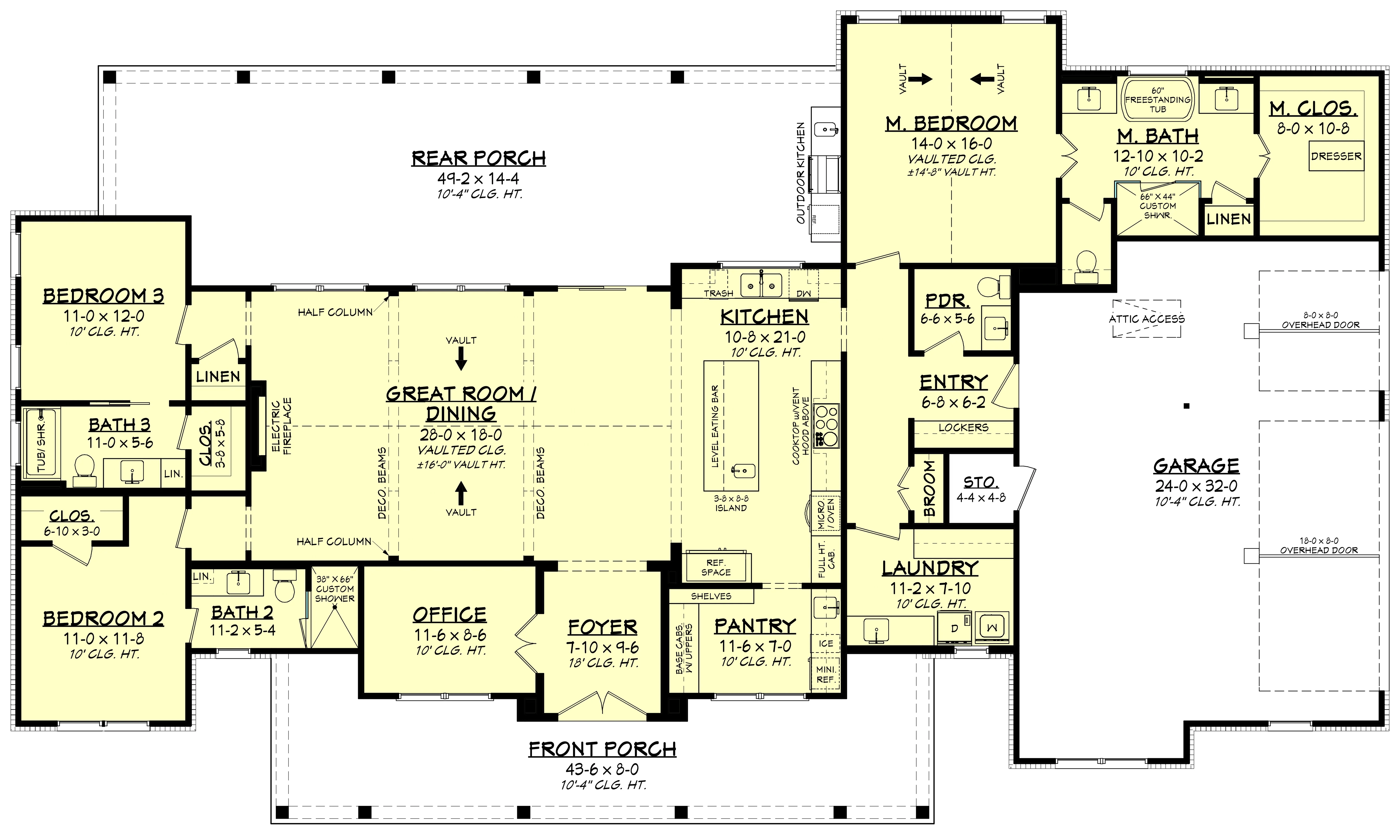 HPZ-26005 Leslie Farmhouse Plan - Image 9