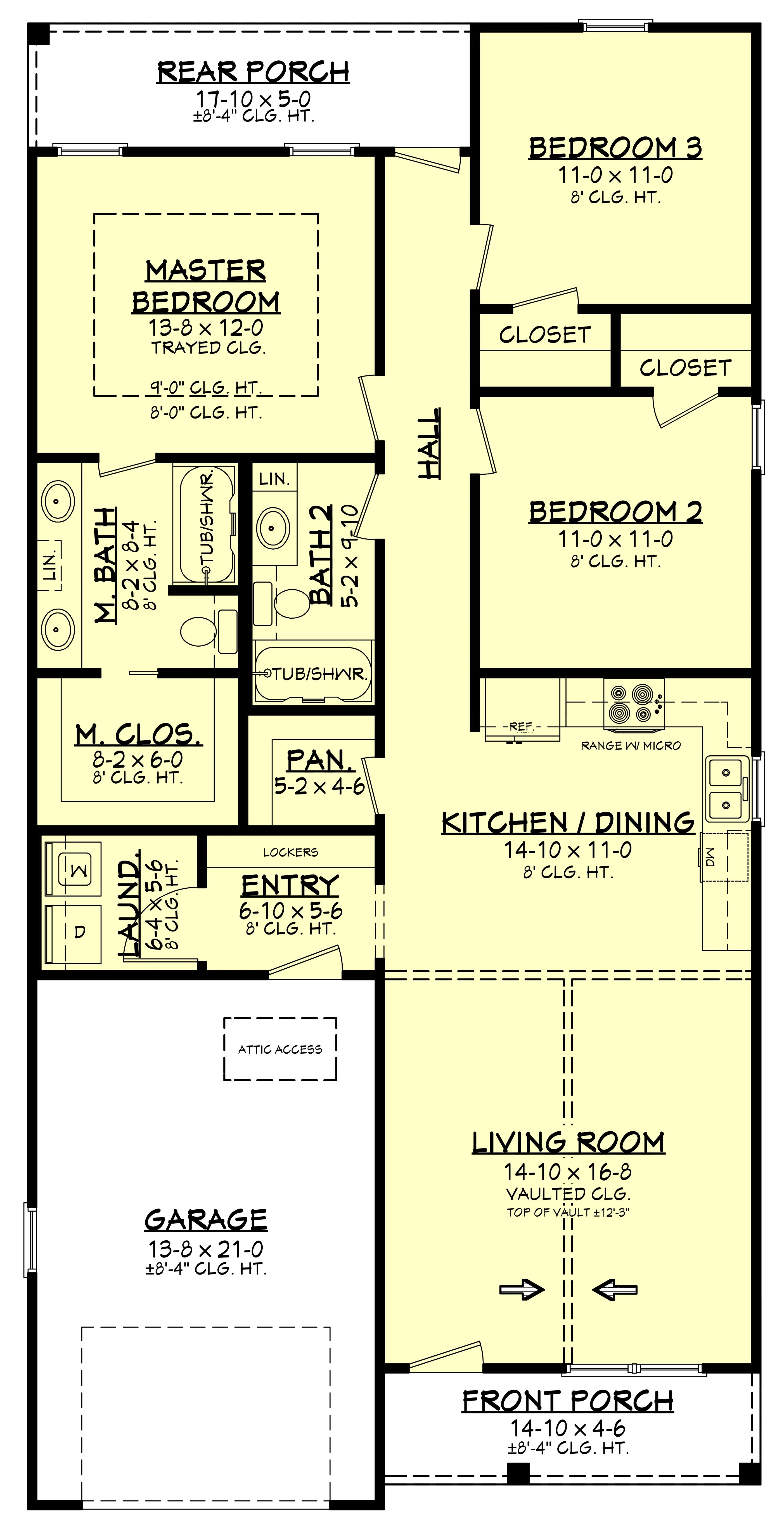 HPZ-26006 Daniel Farmhouse Plan - Image 11