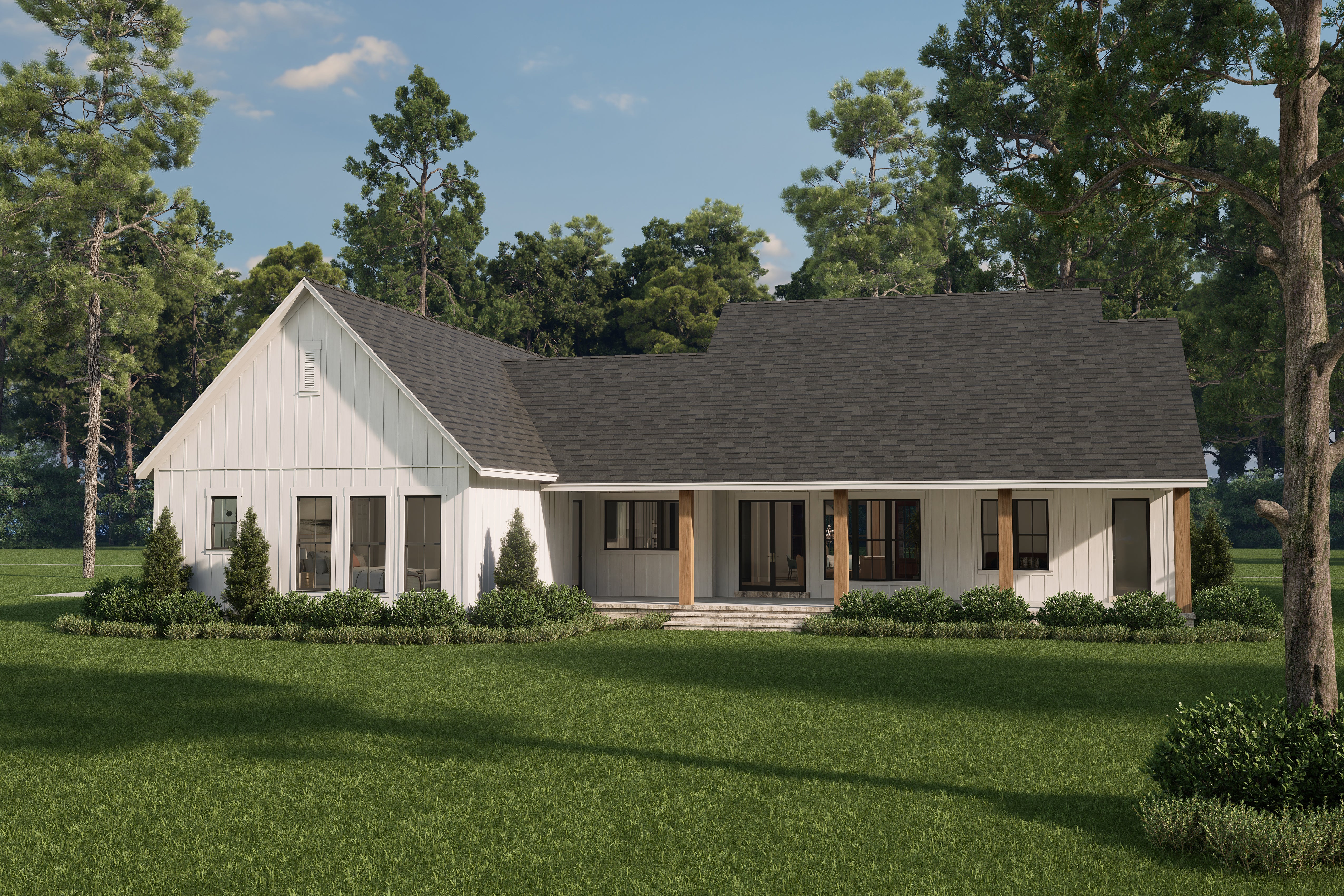 HPZ-26007 Jill Farmhouse Plan - Image 2