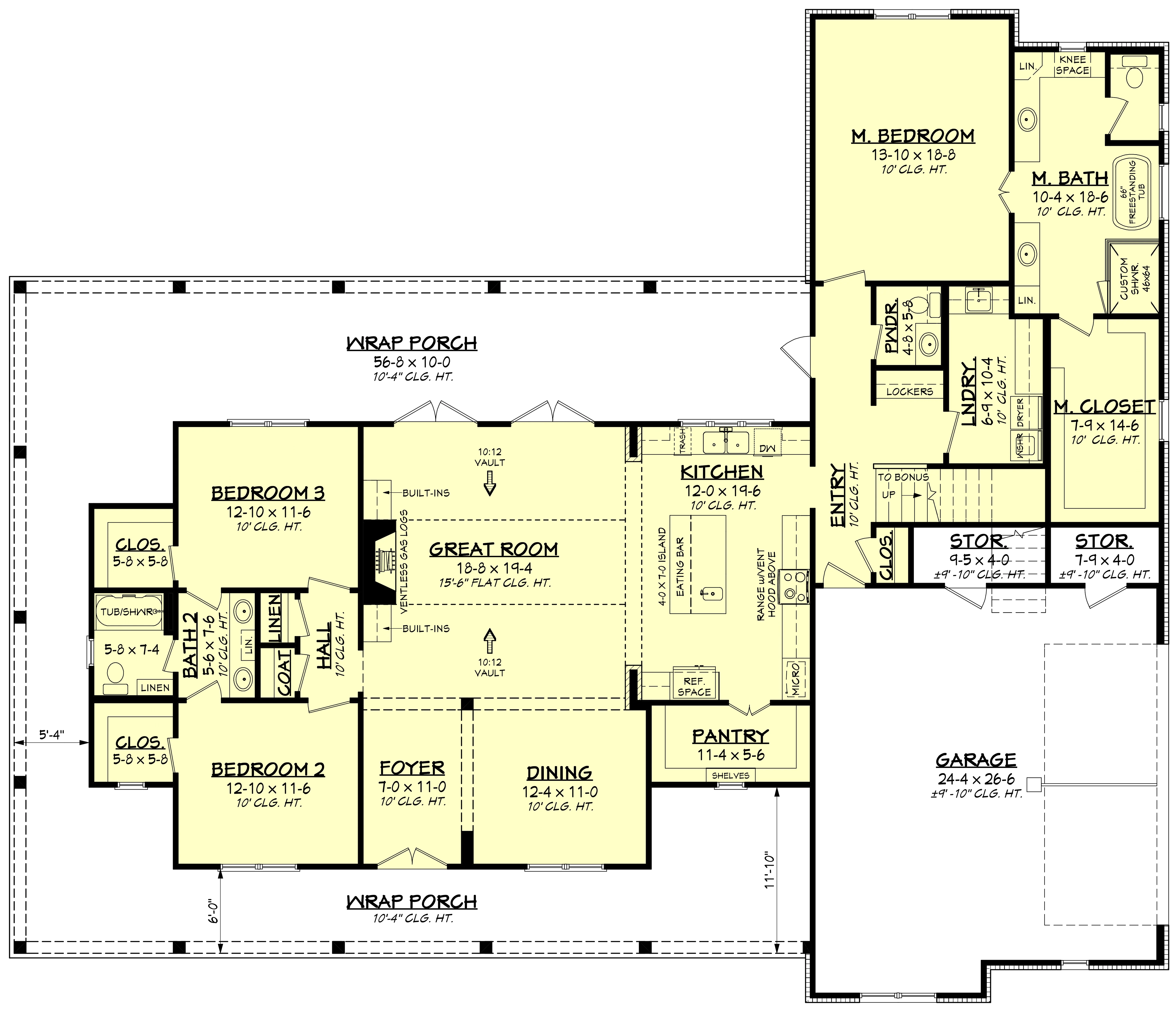 HPZ-26008 Shawn Farmhouse Plan - Image 8