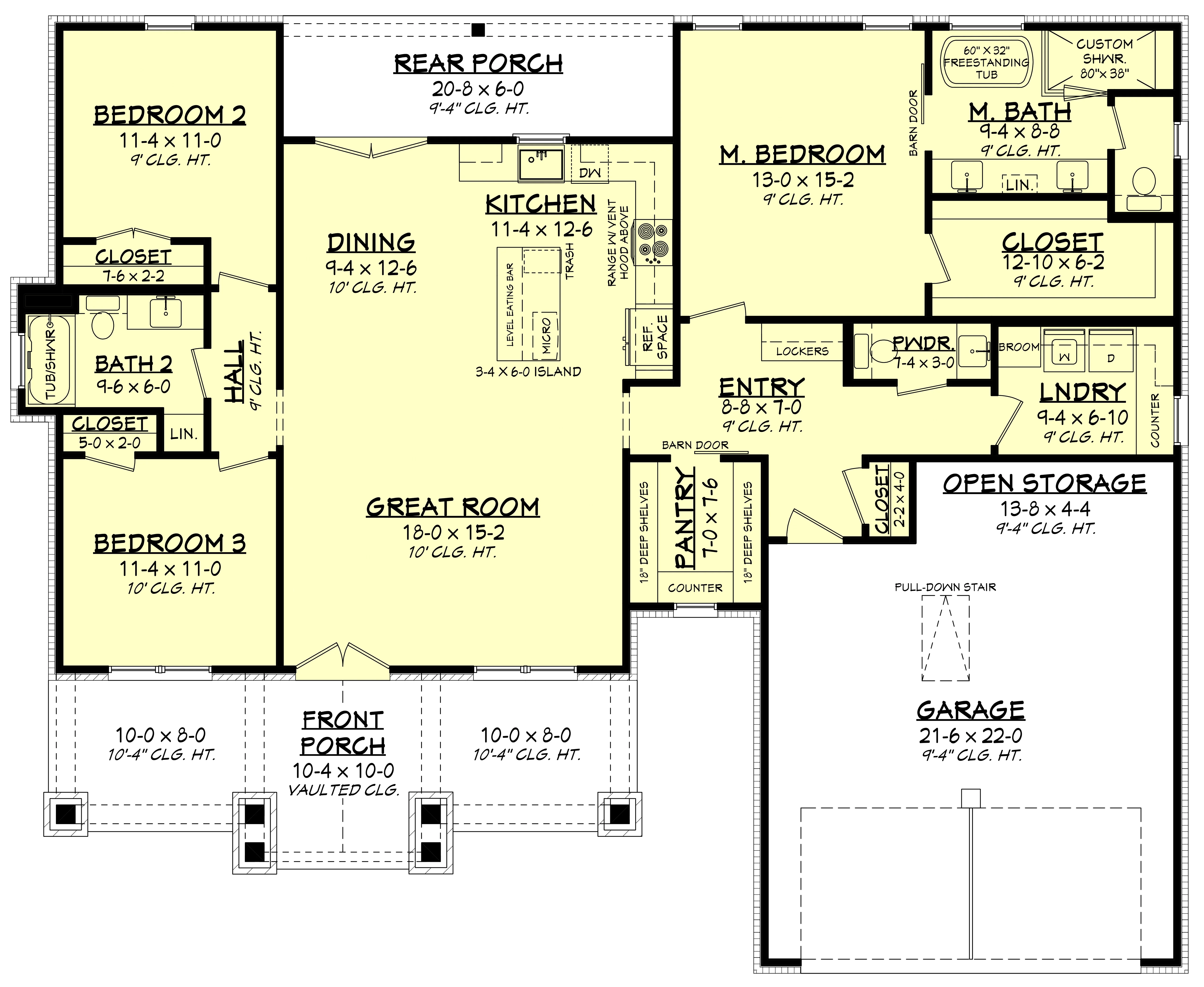 HPZ-26011 Brian Farmhouse Plan - Image 7