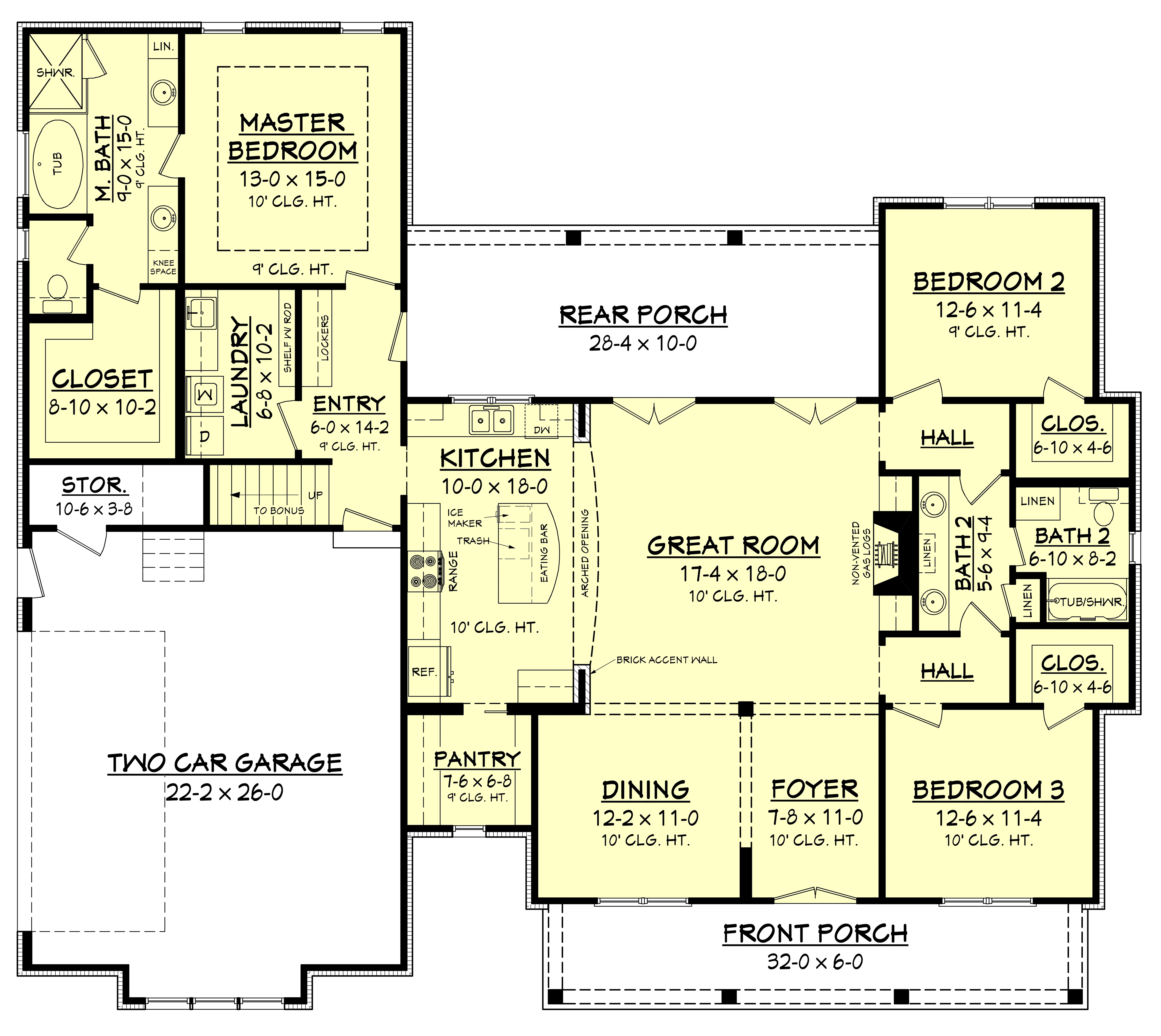 HPZ-26013 Derrick Farmhouse Plan - Image 6