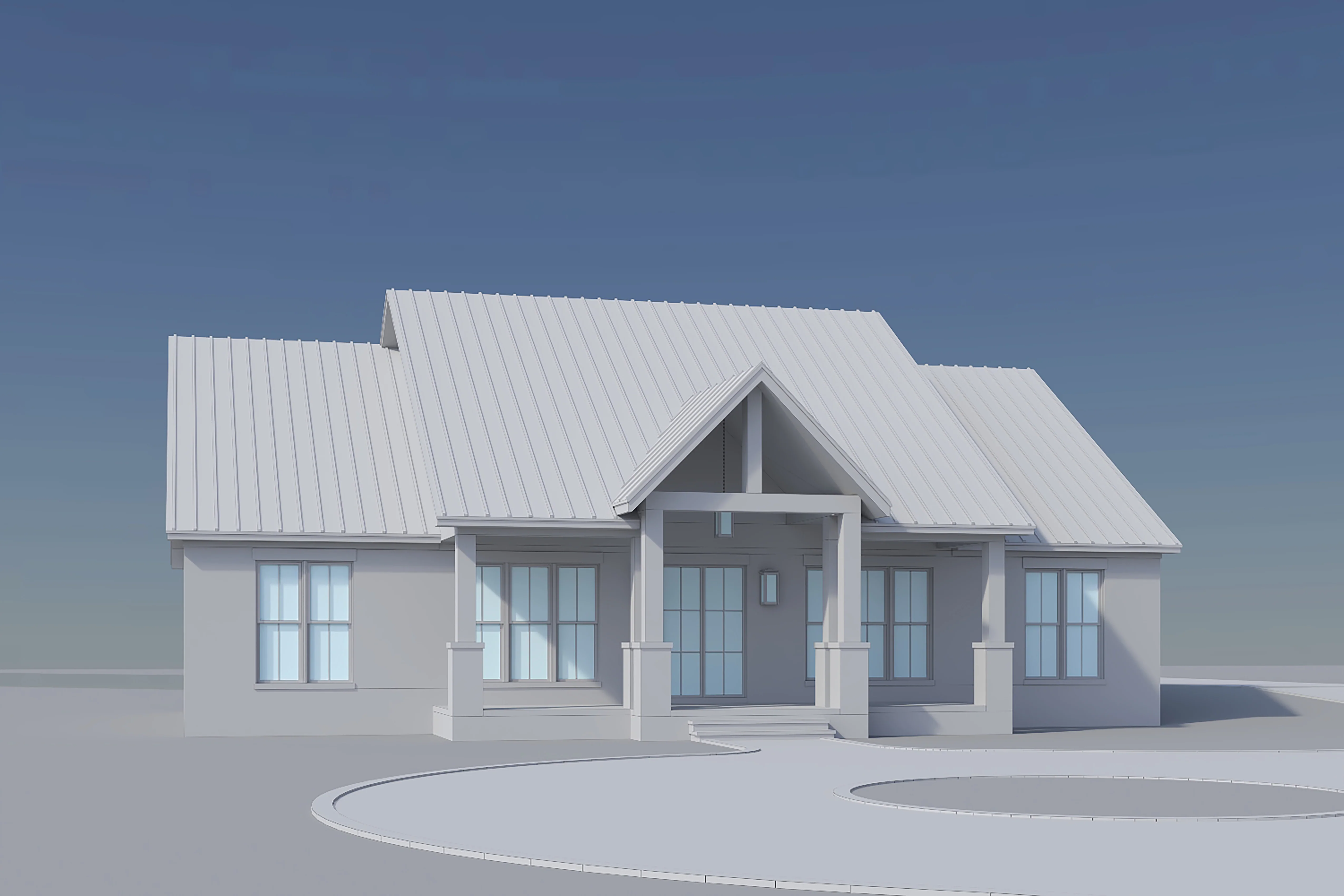 HPZ-26014 Trent Farmhouse Plan - Image 3