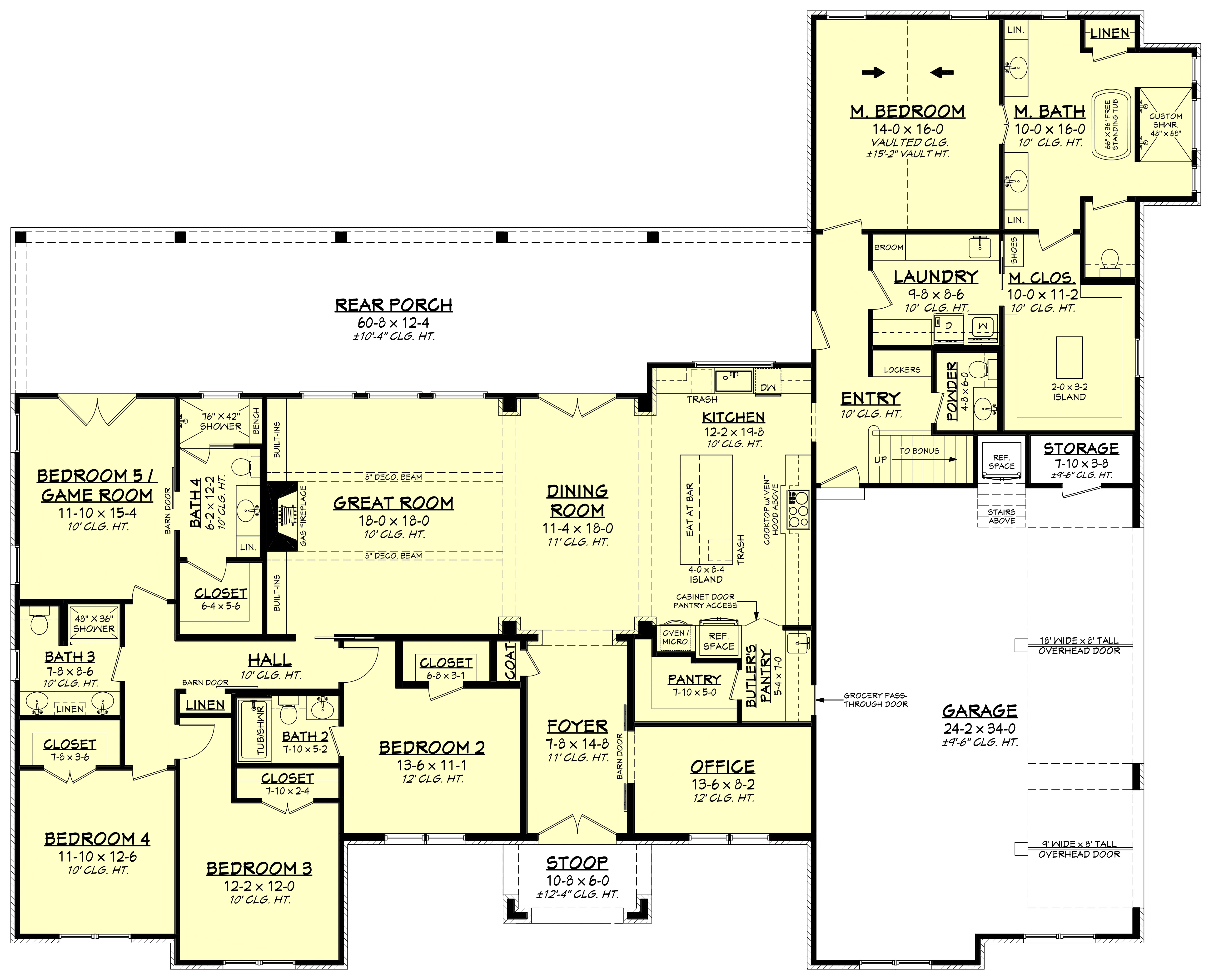 HPZ-26015 Megan Farmhouse Plan - Image 11