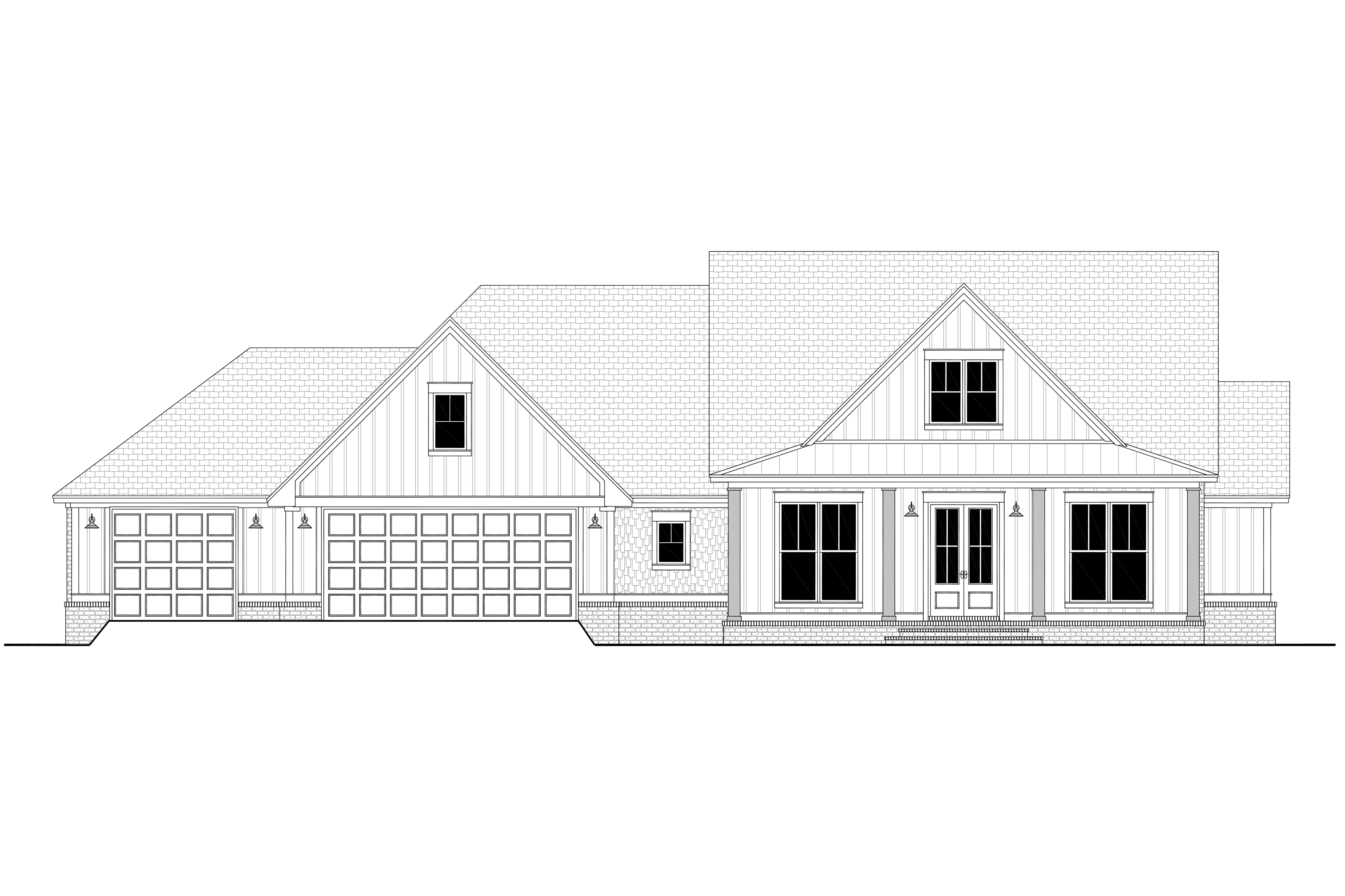 HPZ-26017 Brittany Farmhouse Plan - Image 3