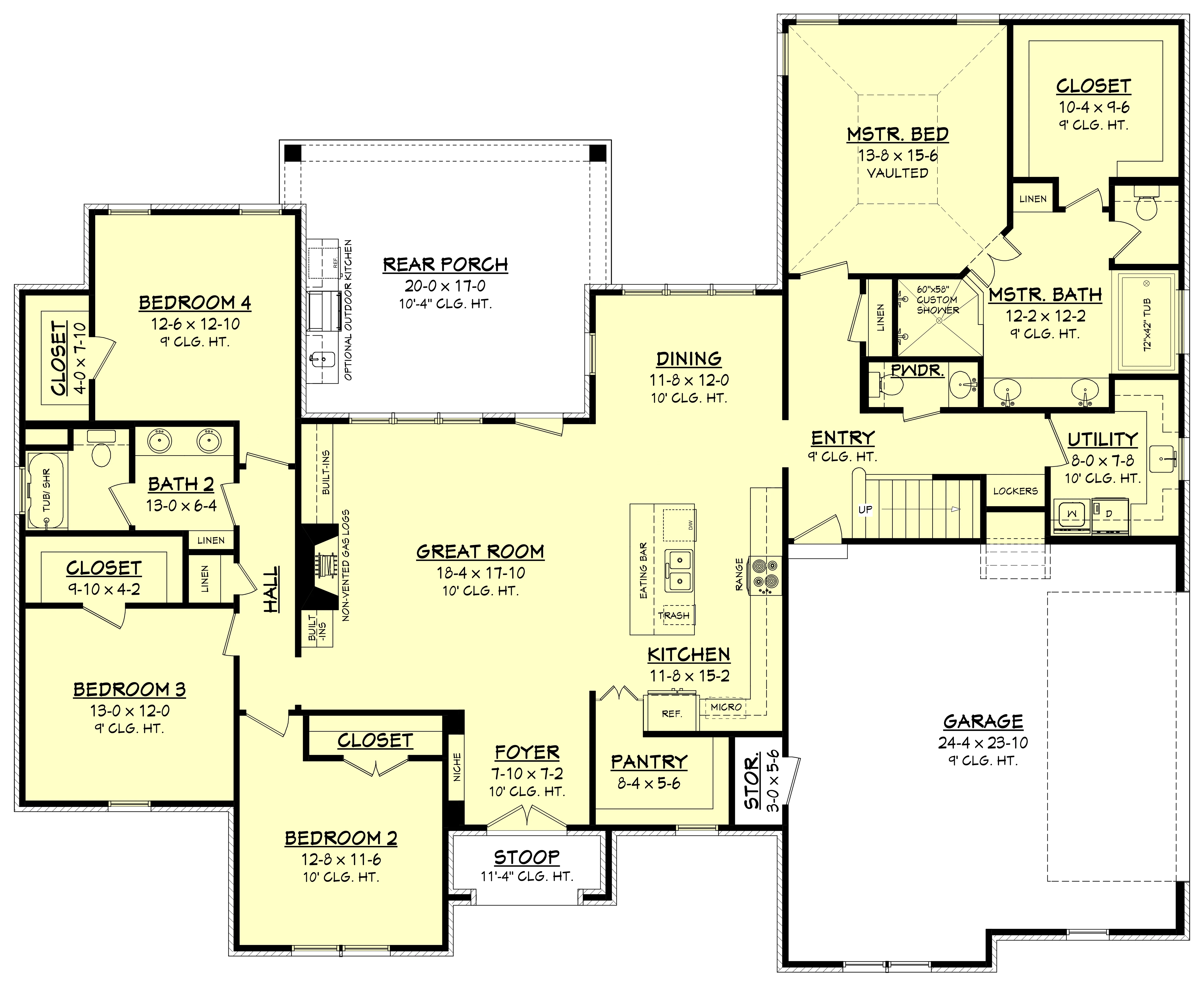HPZ-26018 Martin Farmhouse Plan - Image 8
