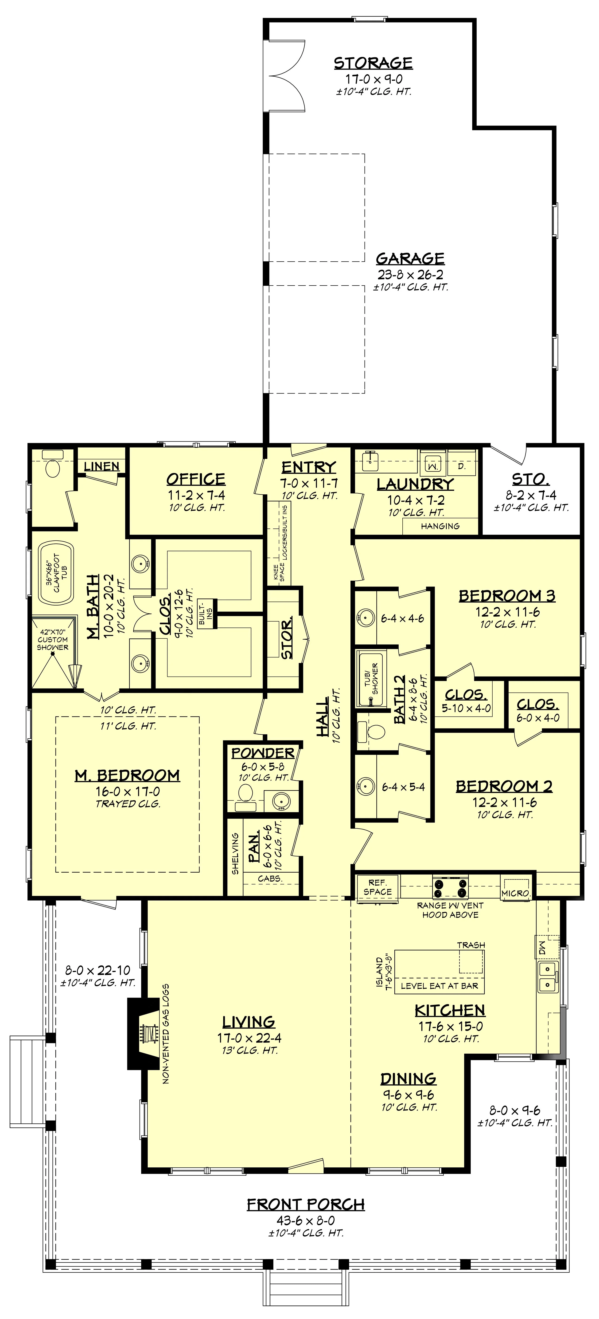 HPZ-26020 Farrell Farmhouse Plan - Image 10
