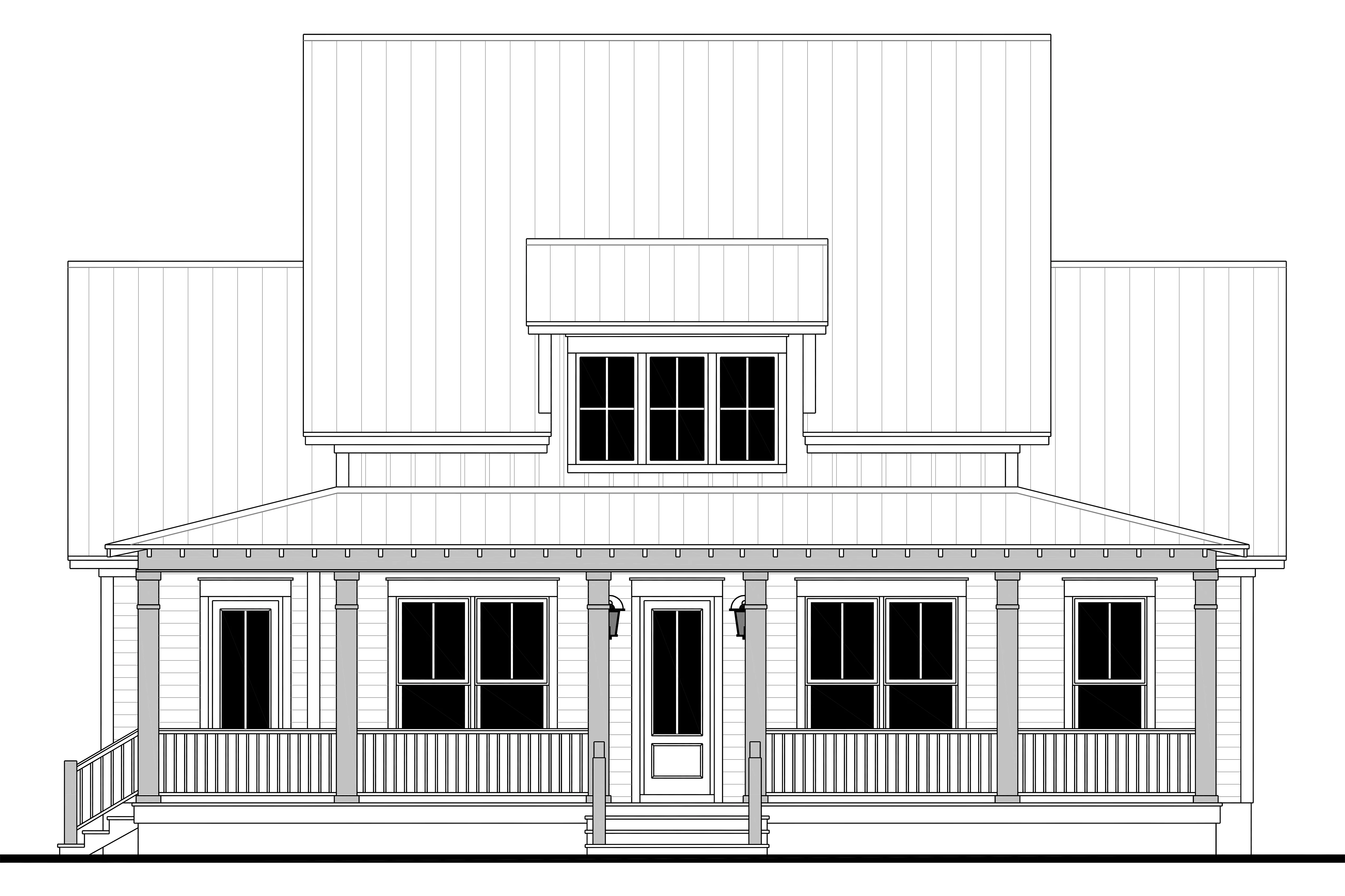 HPZ-26020 Farrell Farmhouse Plan - Image 2