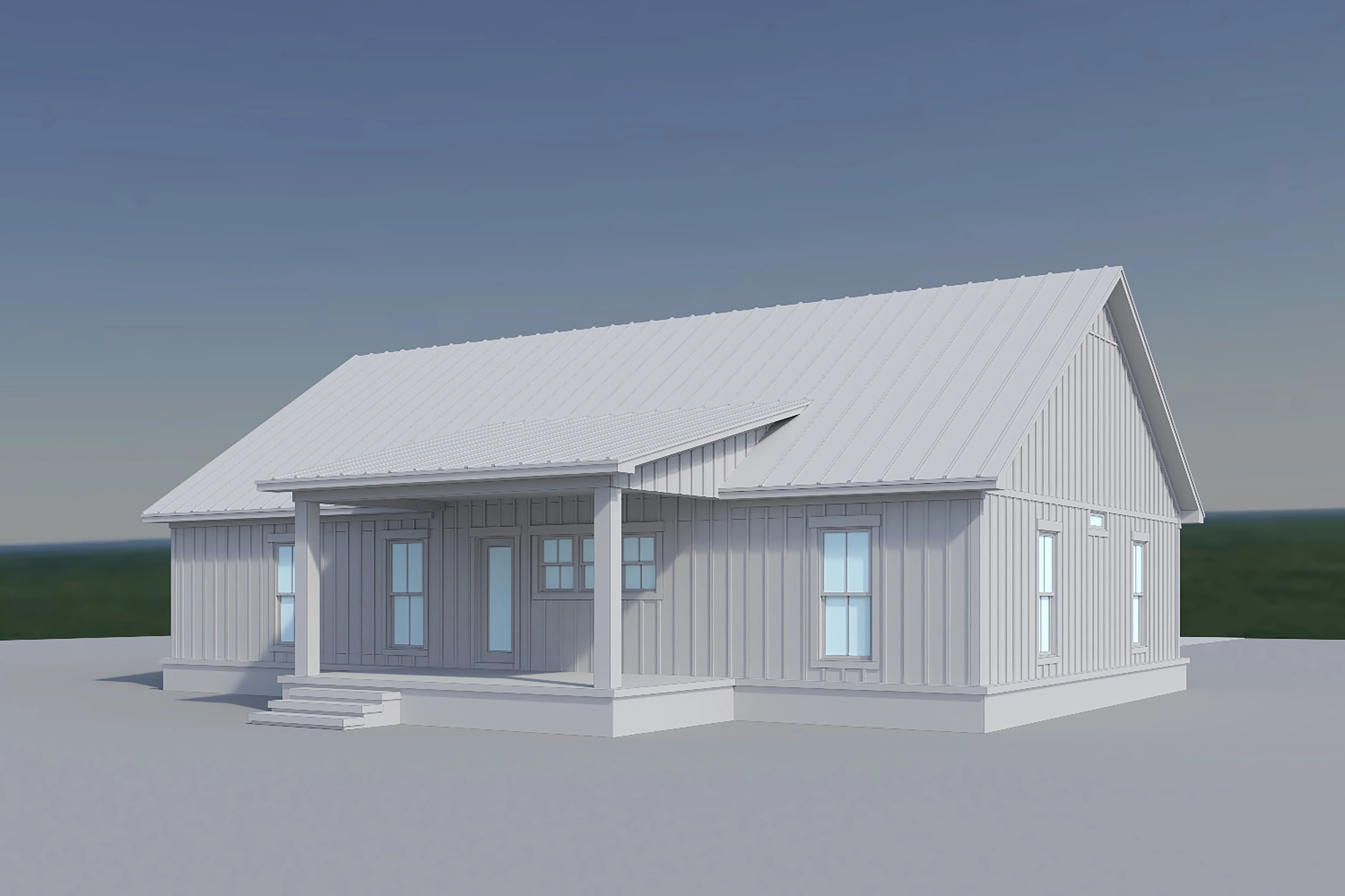 HPZ-26023 Clara Farmhouse Plan - Image 11
